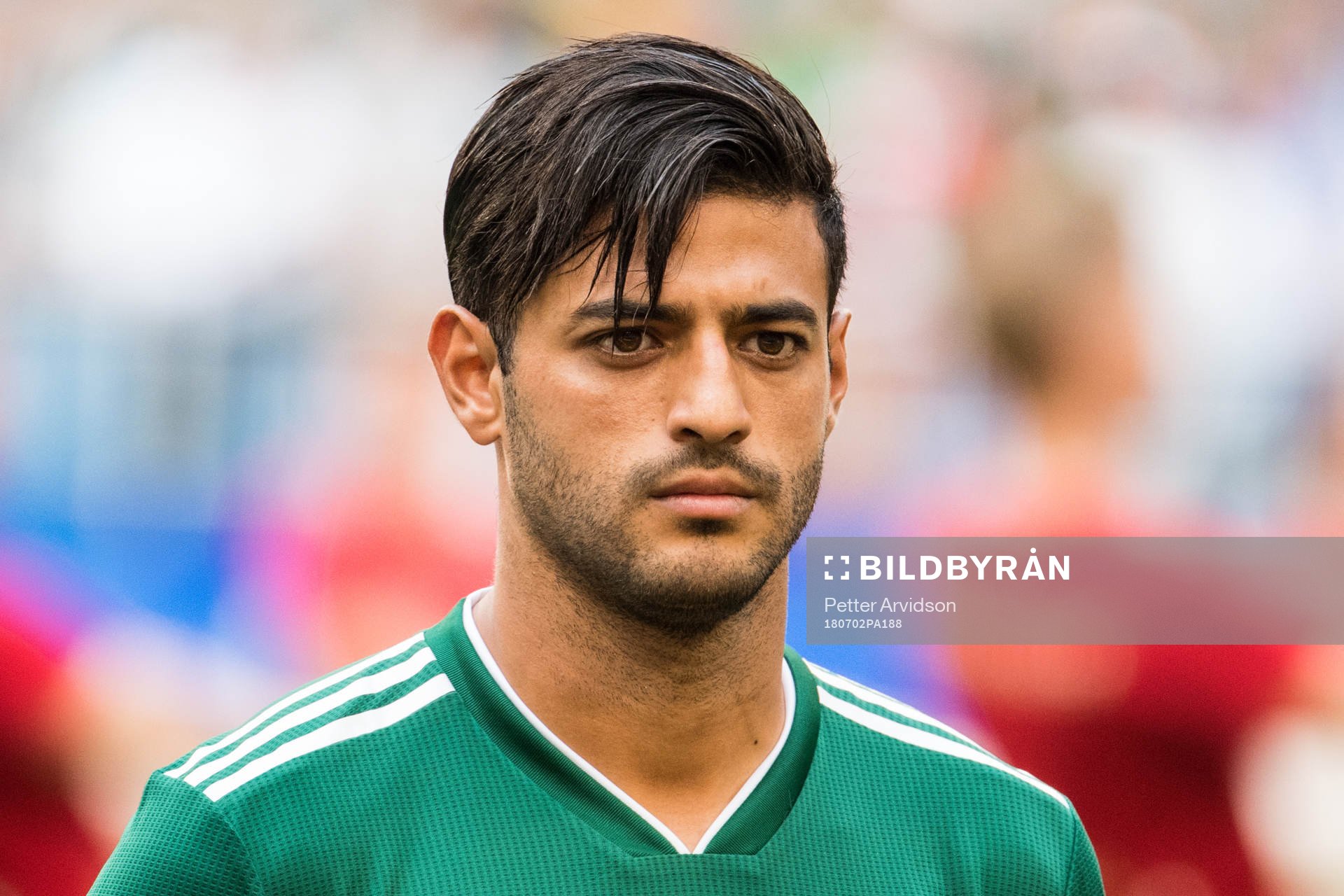 Carlos Vela of Mexico prior the FIFA World Cup round of 16