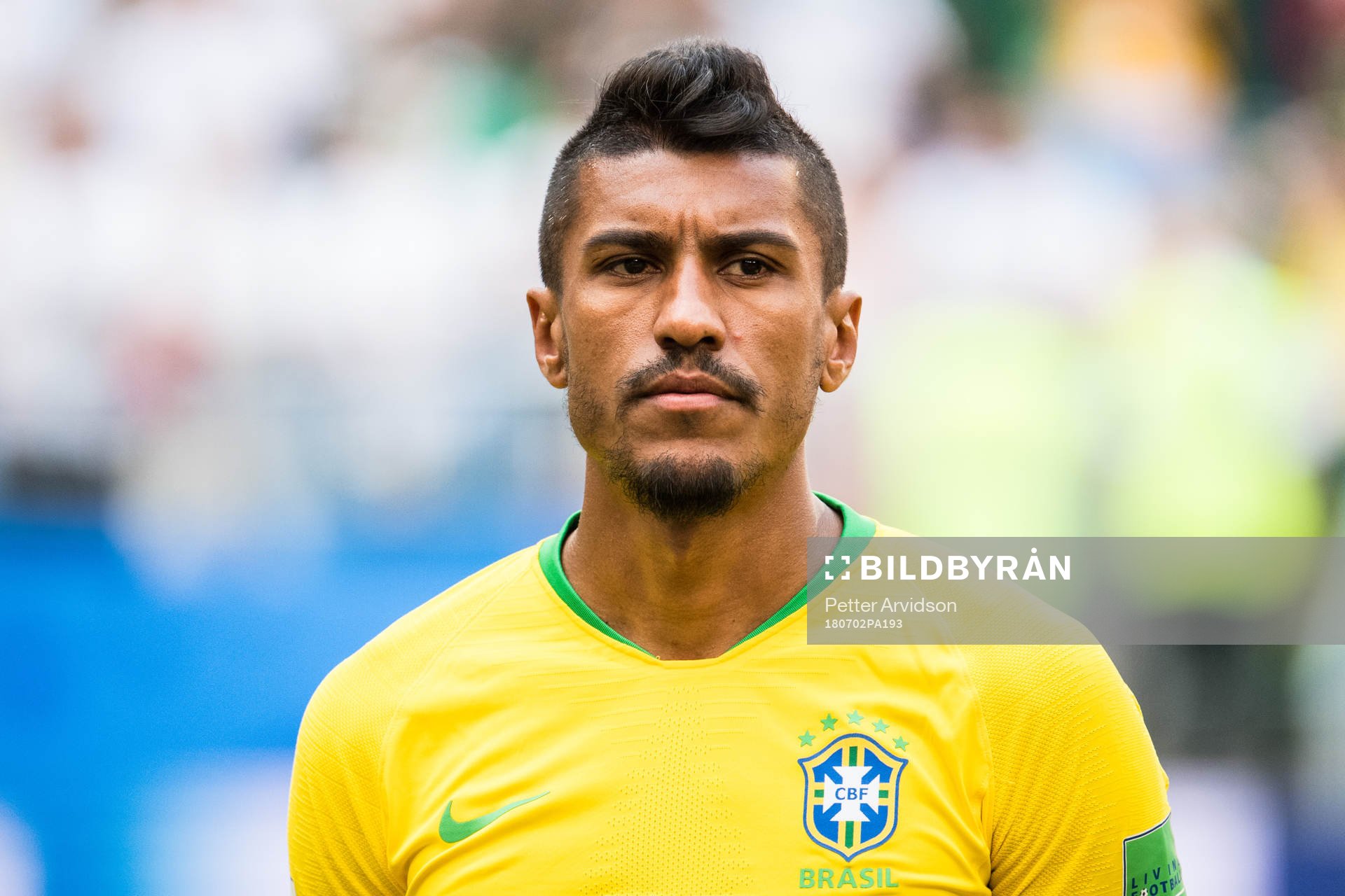 Paulinho of Brazil prior the FIFA World Cup round of 16