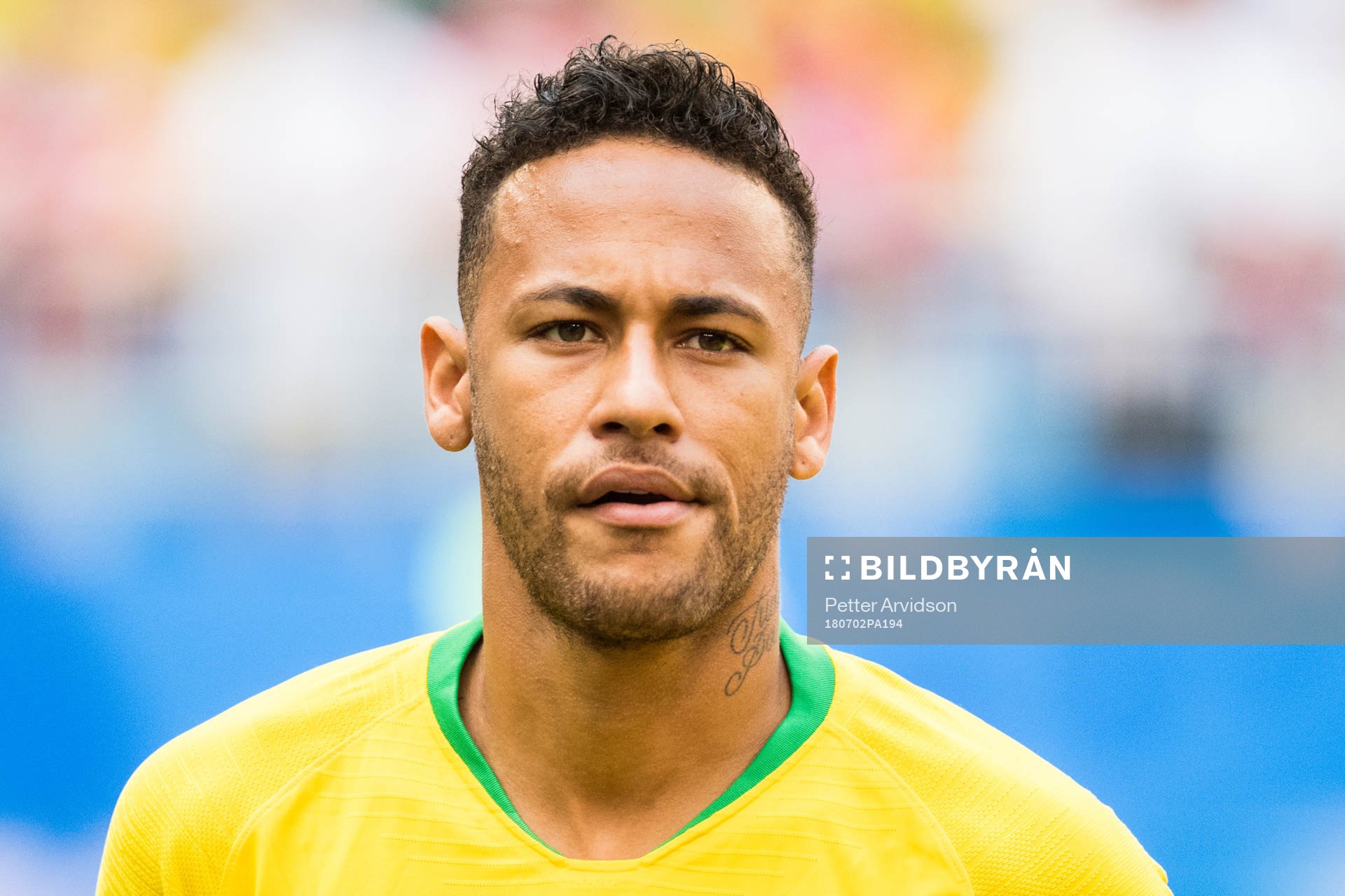 Neymar of Brazil prior the FIFA World Cup round of 16 match