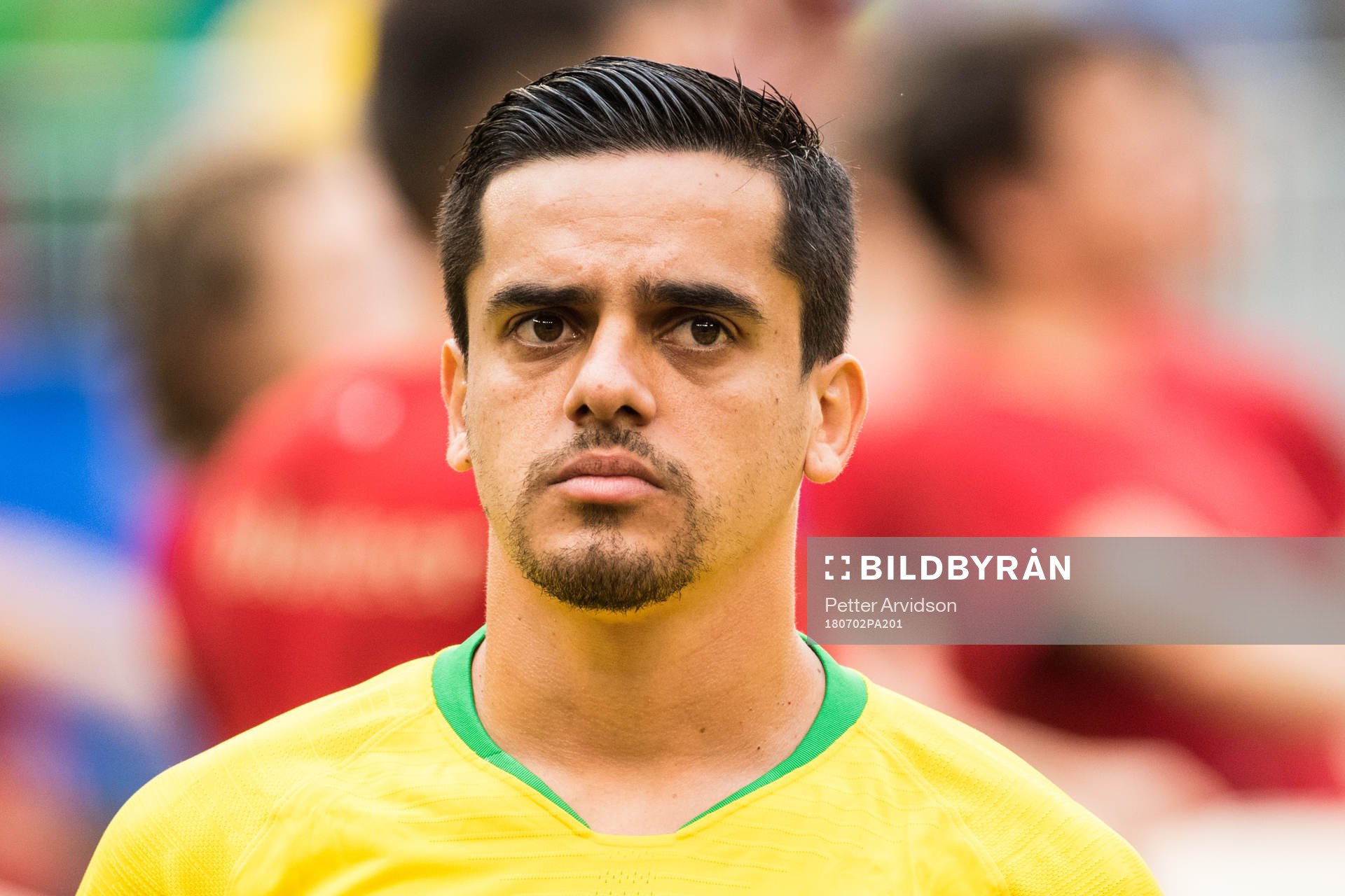 Fagner of Brazil prior the FIFA World Cup round of 16 match