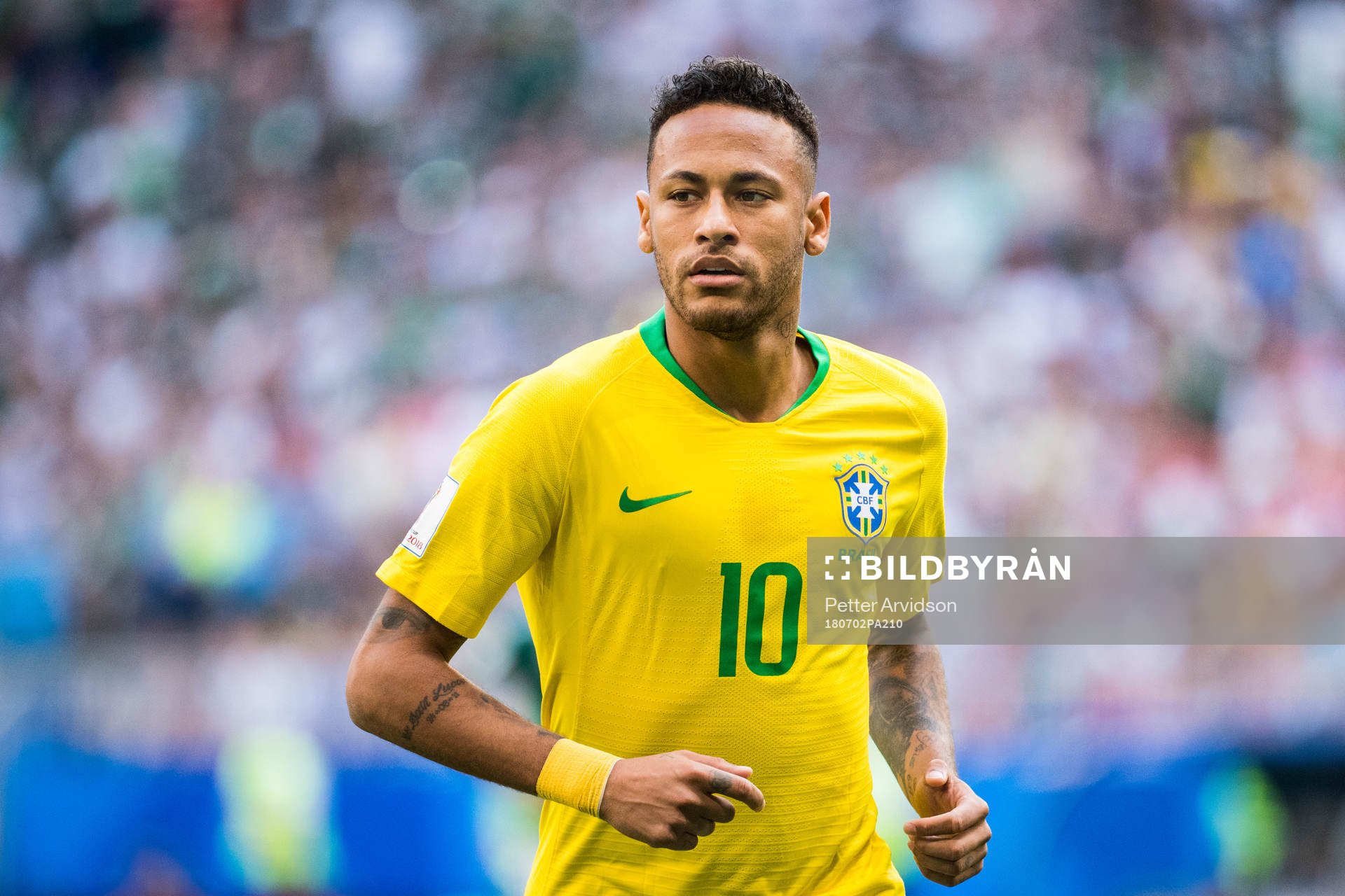 Neymar of Brazil