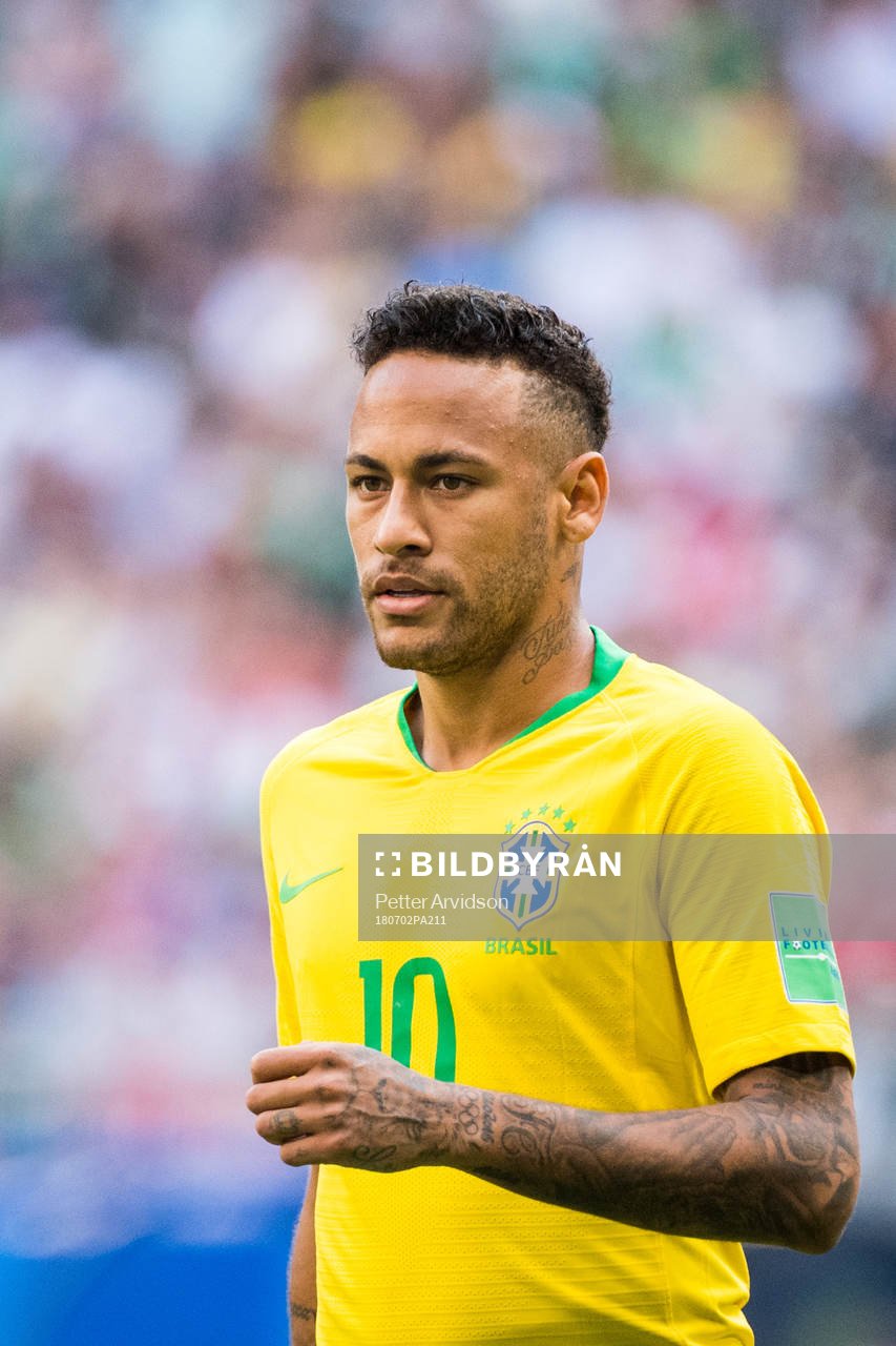 Neymar of Brazil