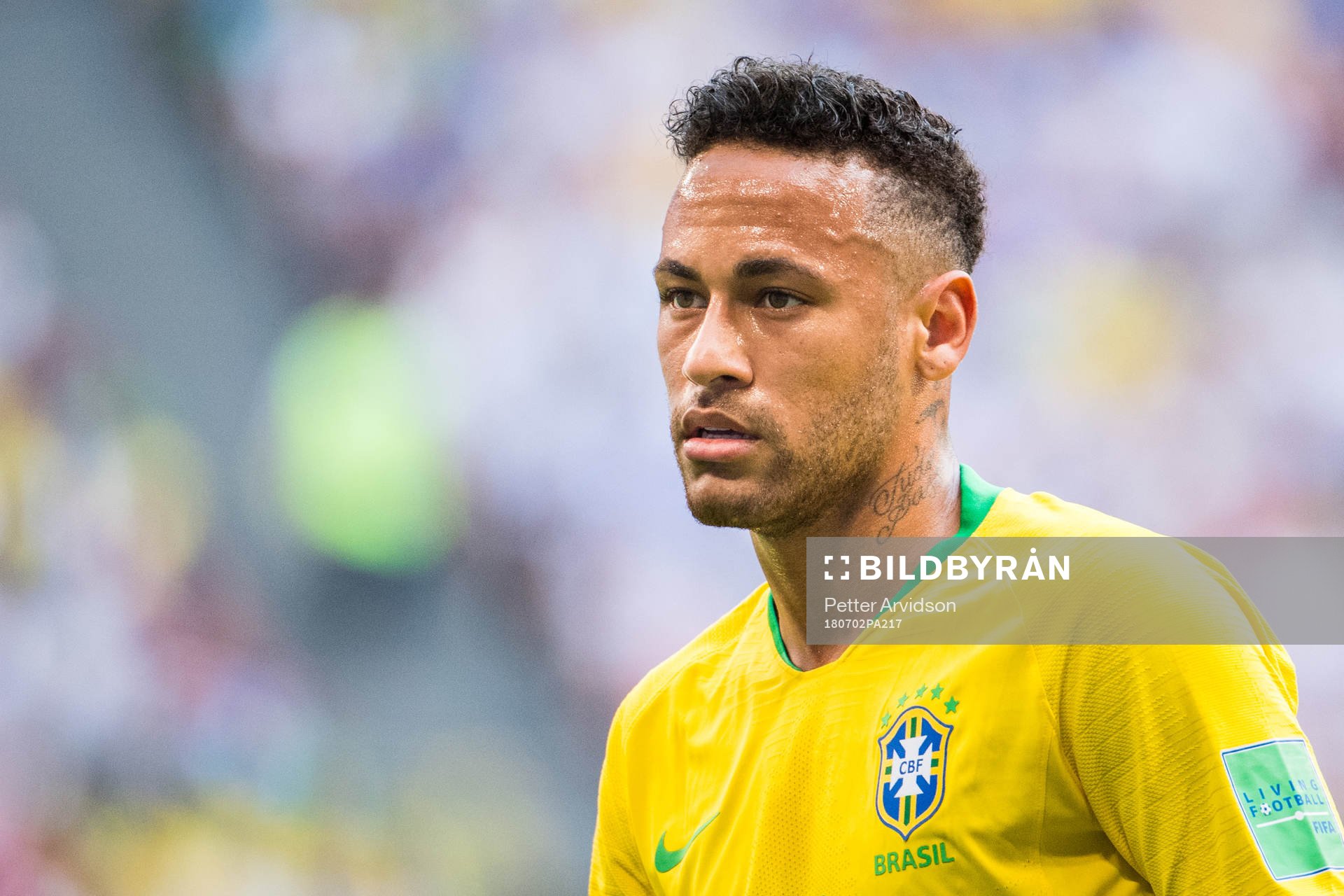 Neymar of Brazil