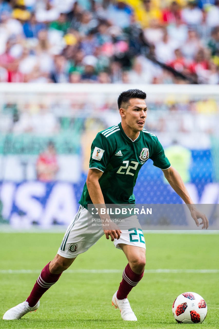 Hirving Lozano of Mexico