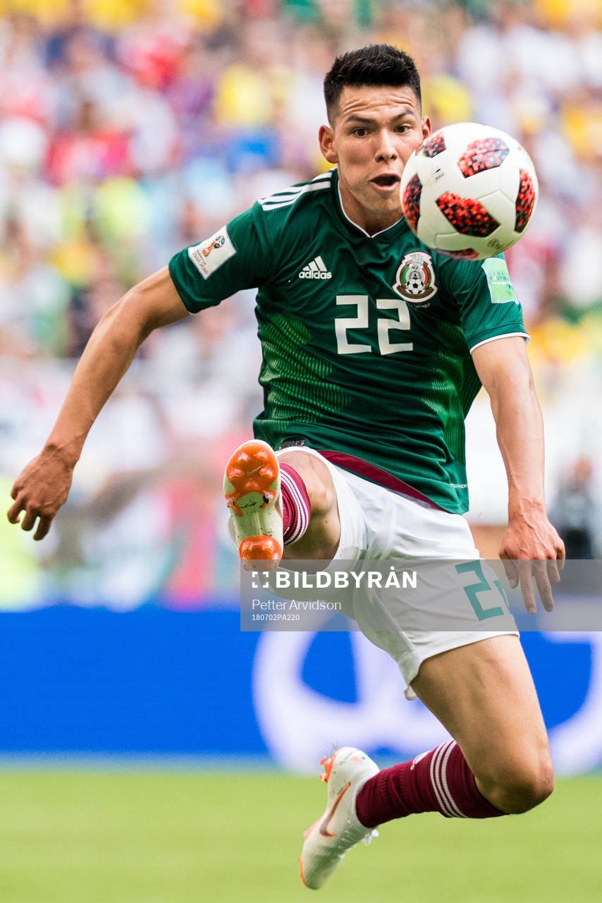 Hirving Lozano of Mexico