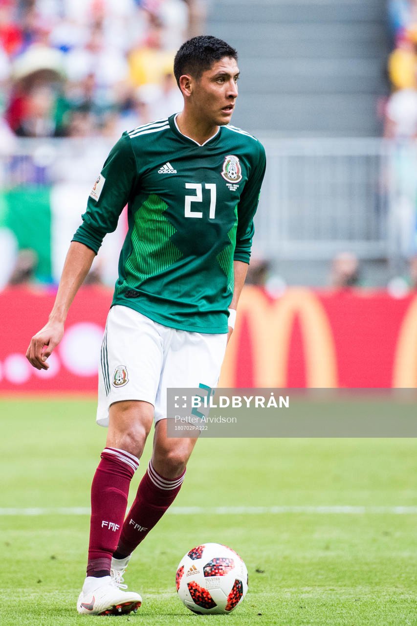 Edson Alvarez of Mexico