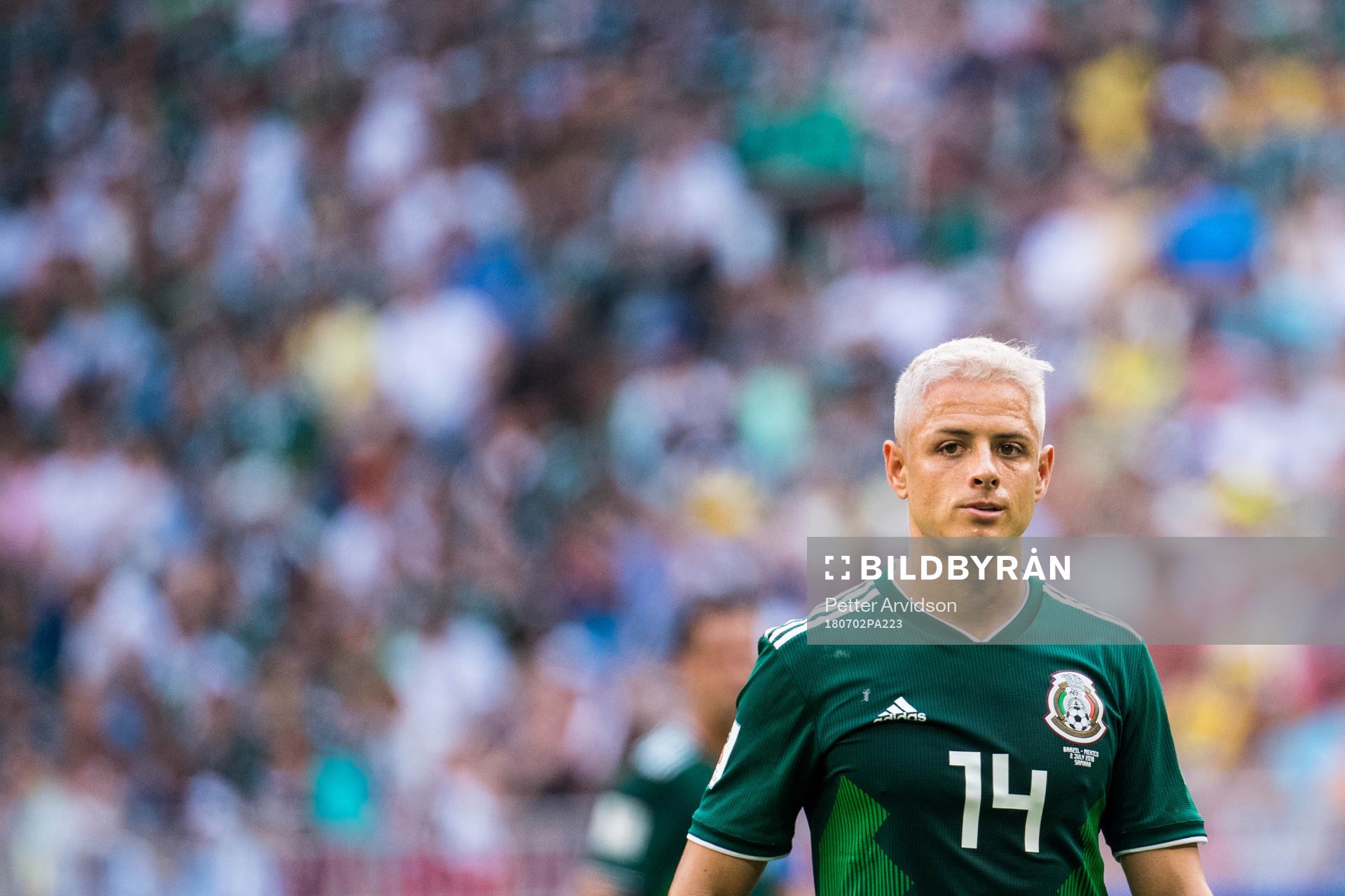 Javier Hernandez of Mexico