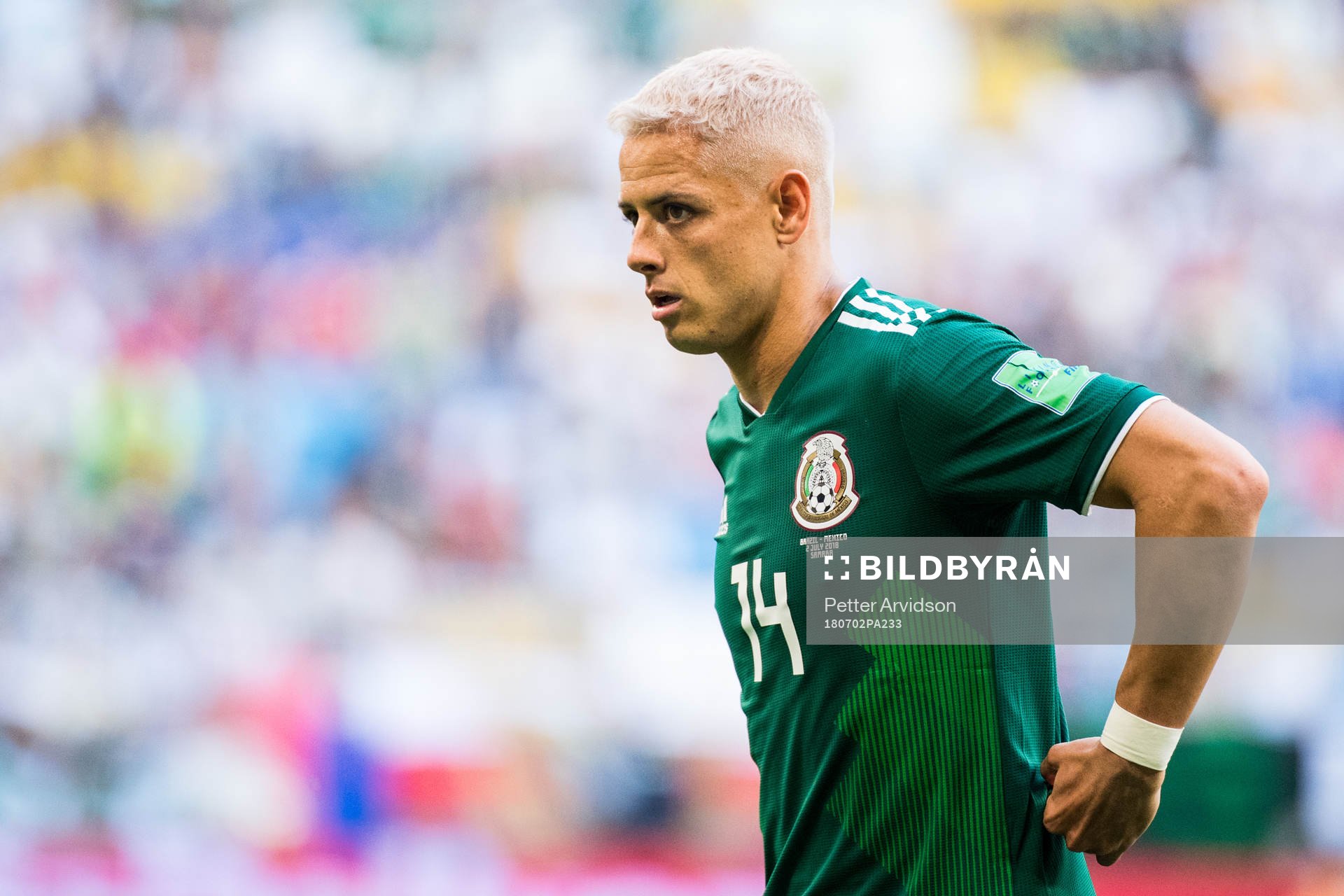 Javier Hernandez of Mexico
