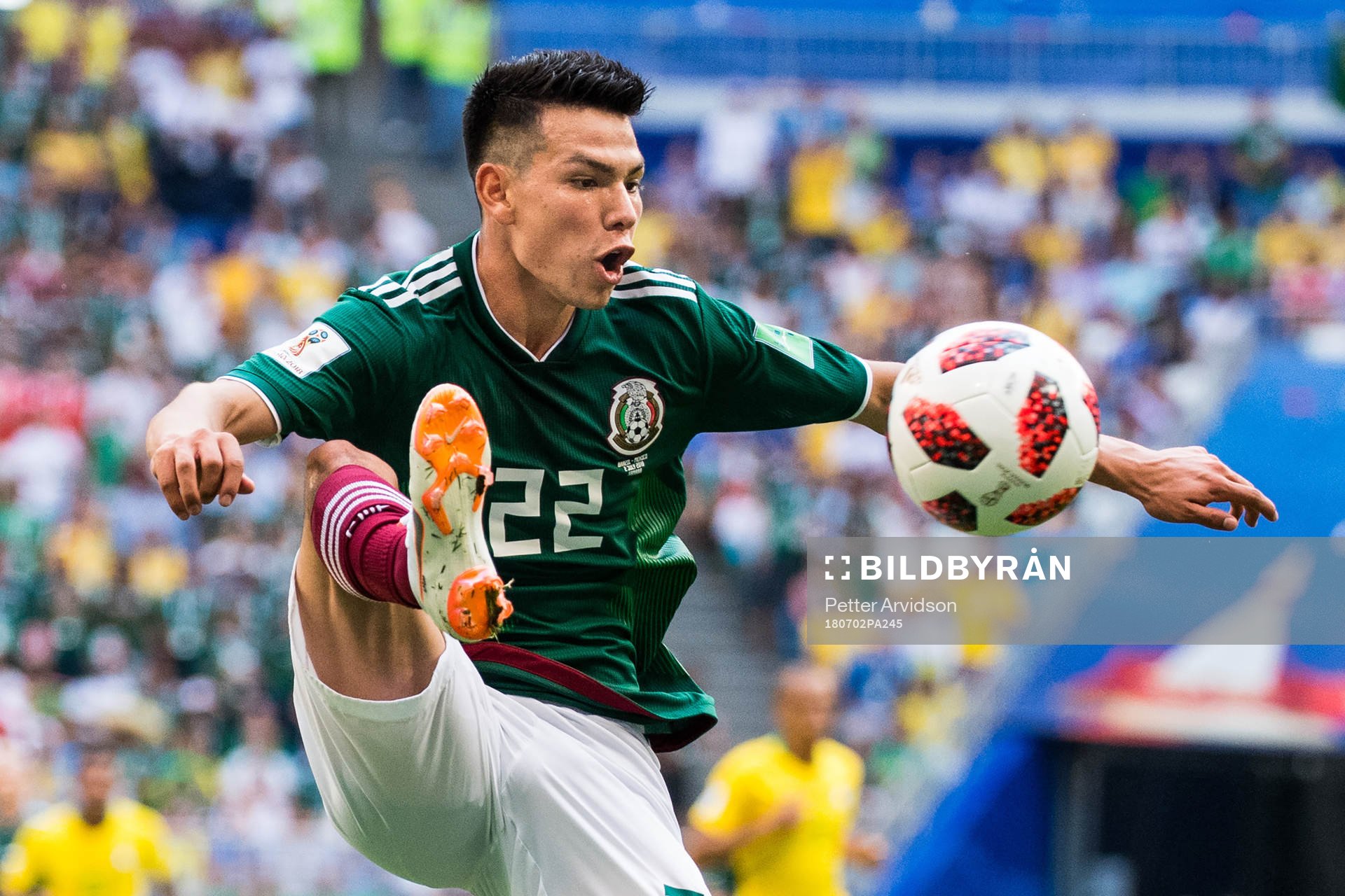 Hirving Lozano of Mexico