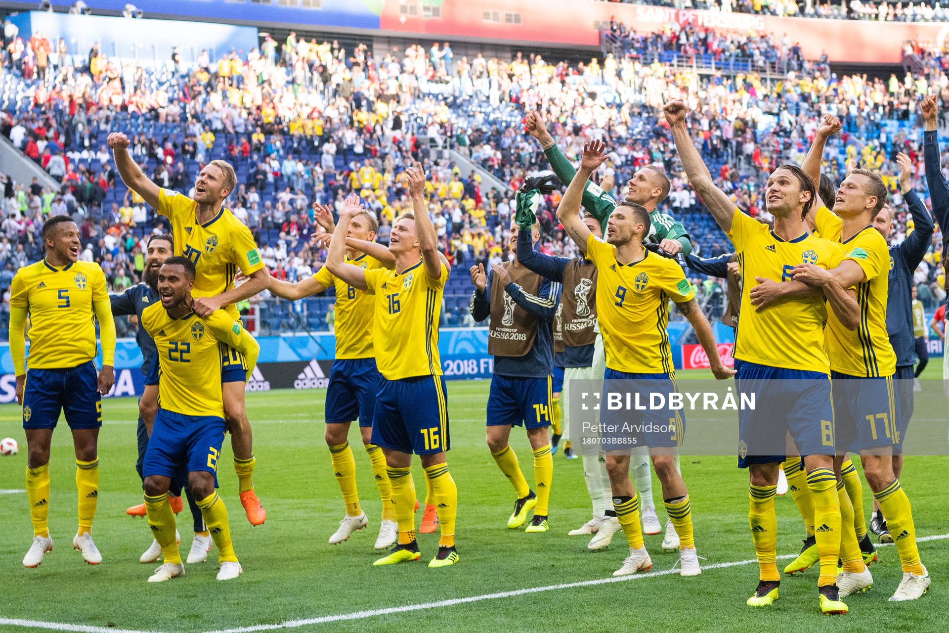 Martin Olsson, Isaac Kiese Thelin, Ola Toivonen, Emil