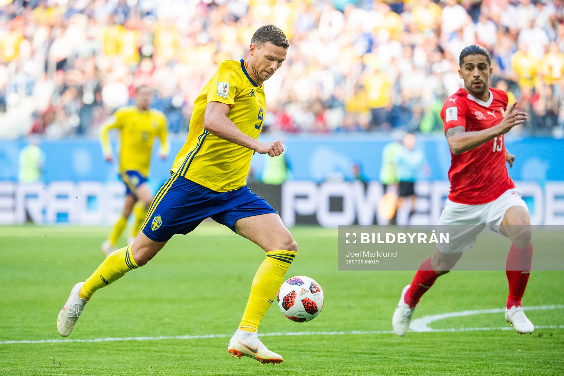 Marcus Berg of Sweden