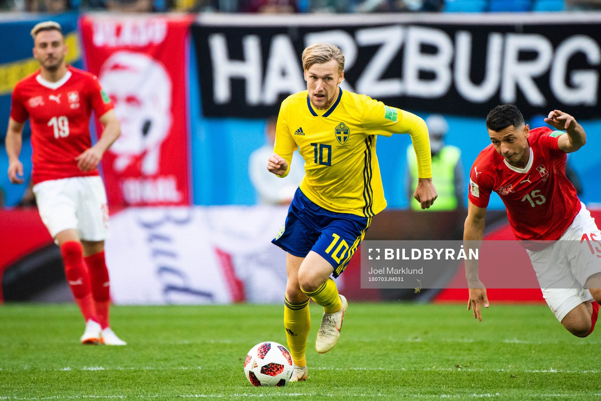 Emil Forsberg of Sweden