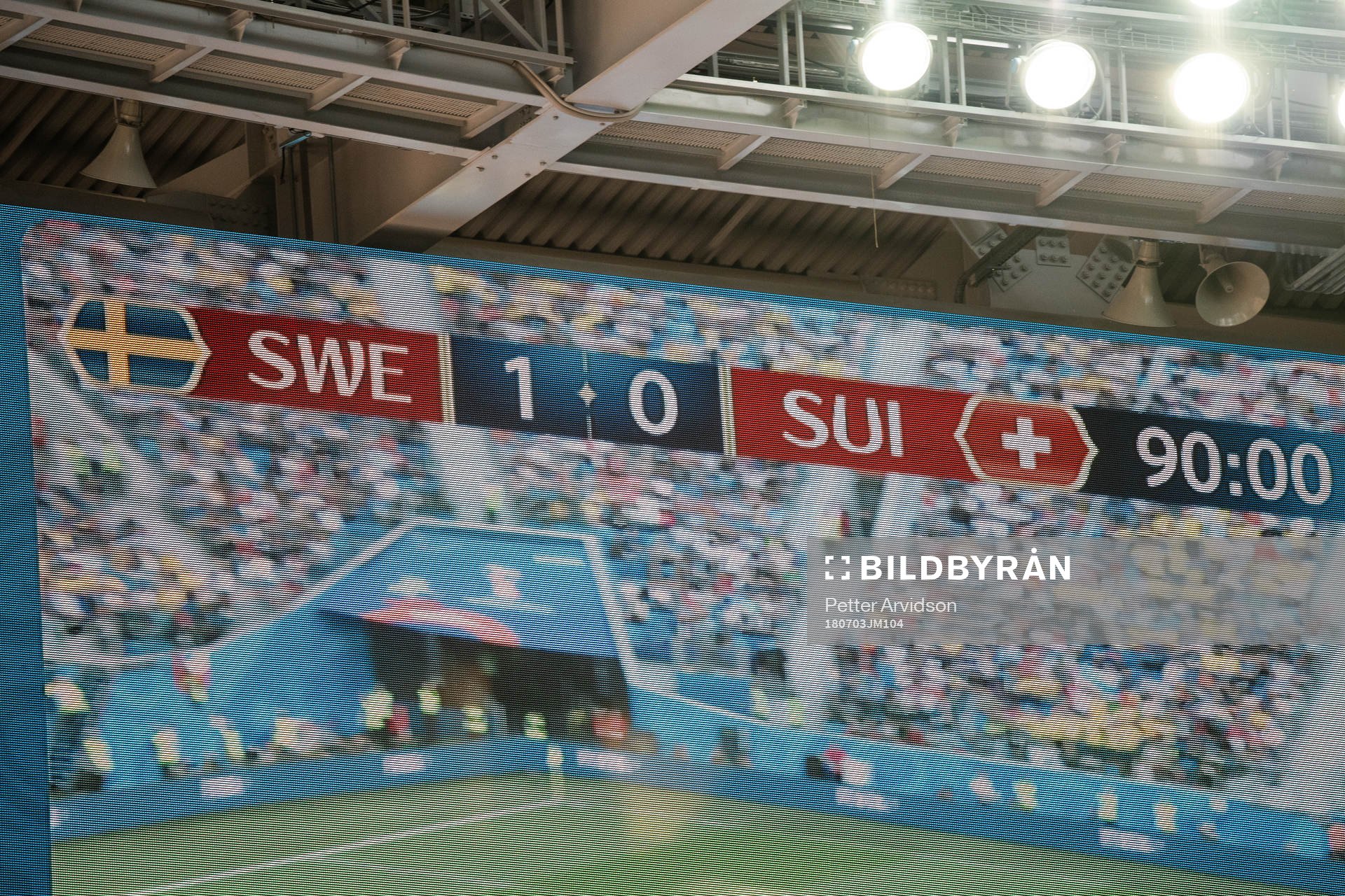 The score board