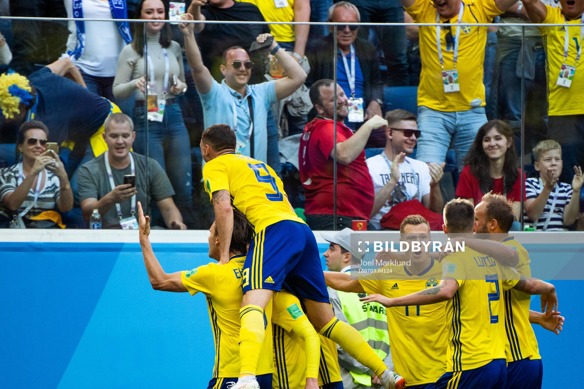 Viktor Claesson, Gustav Svensson, Andreas Granqvist, Emil