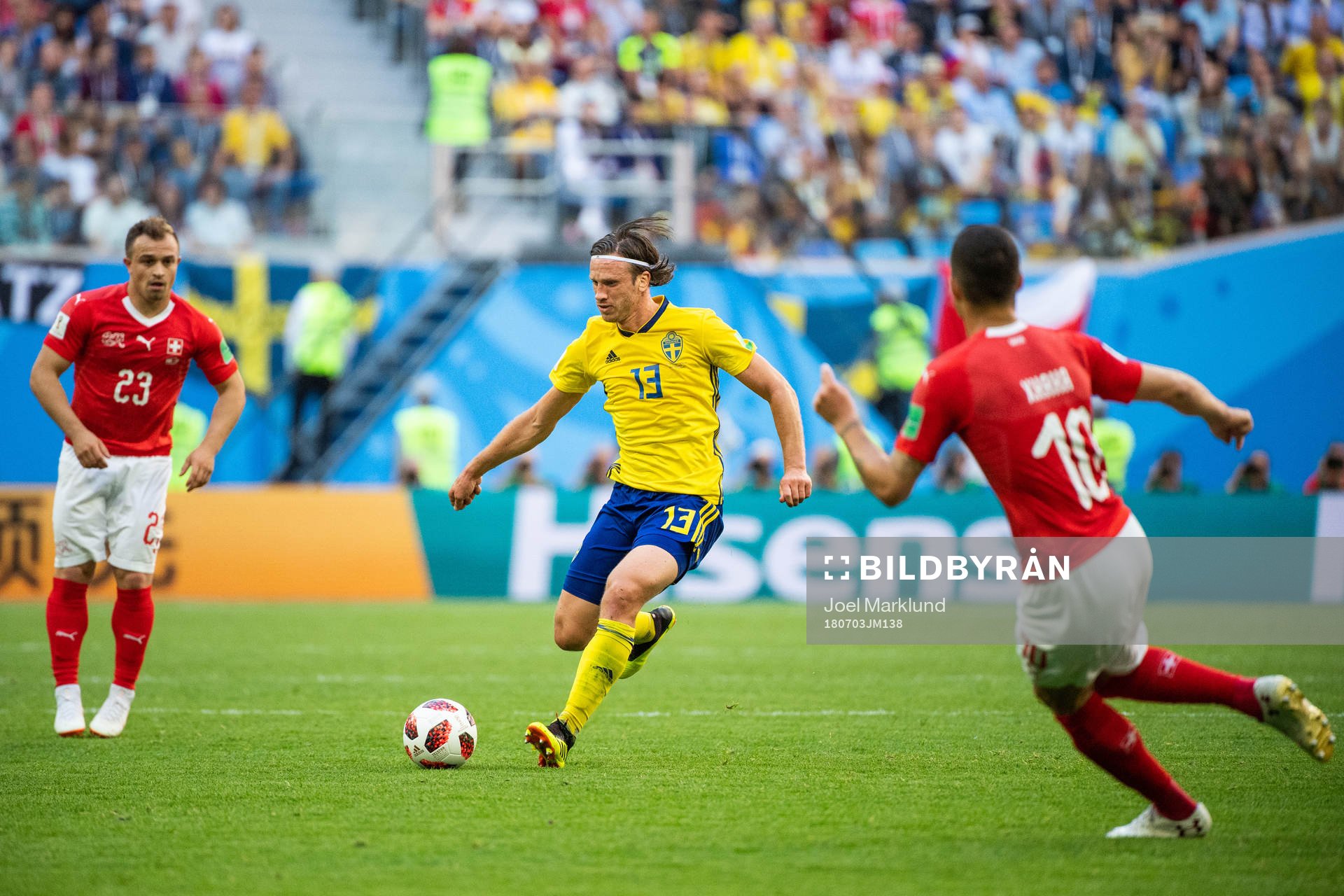 Gustav Svensson of Sweden