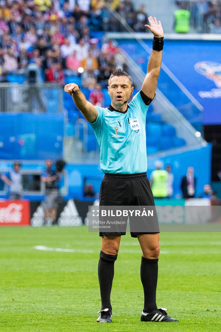 Referee Damir Skomina