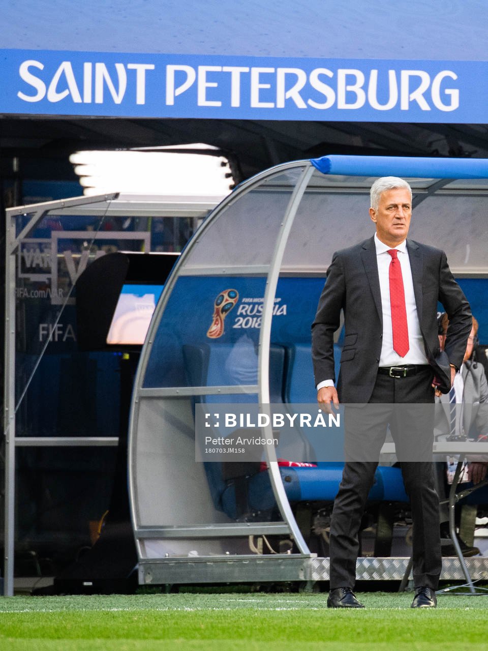 head coach Vladimir Petkovic of Switzerland