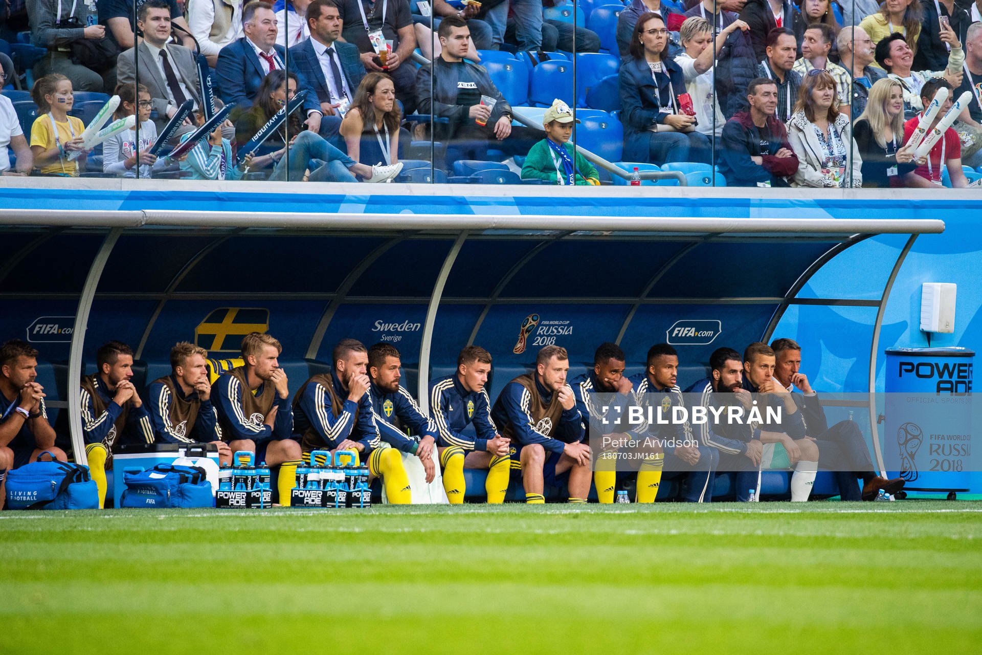 Emil Krafth, John Guidetti, Isaac Kiese Thelin and Martin