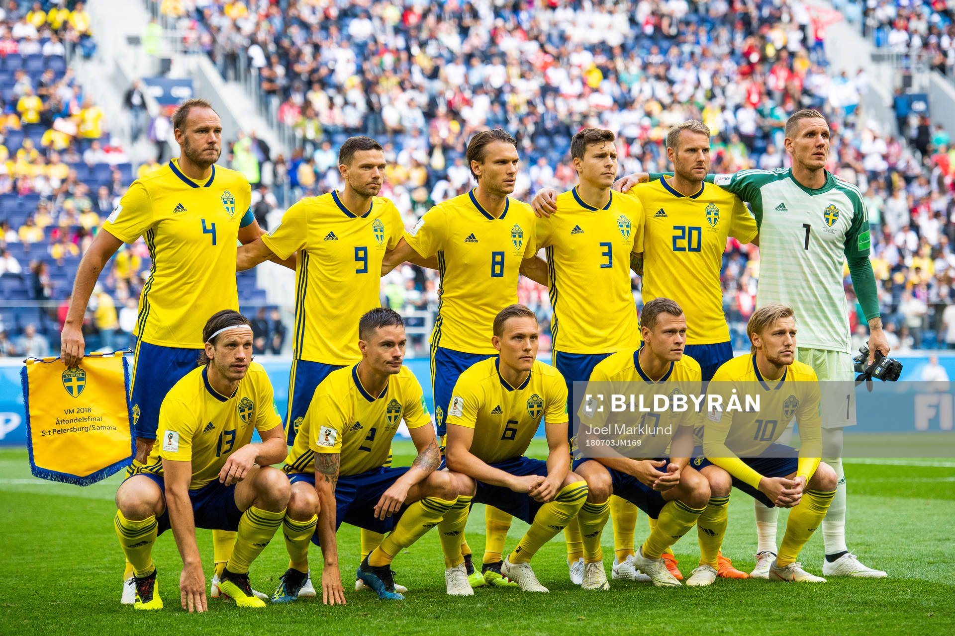 The starting eleven of Sweden, Andreas Granqvist, Marcus