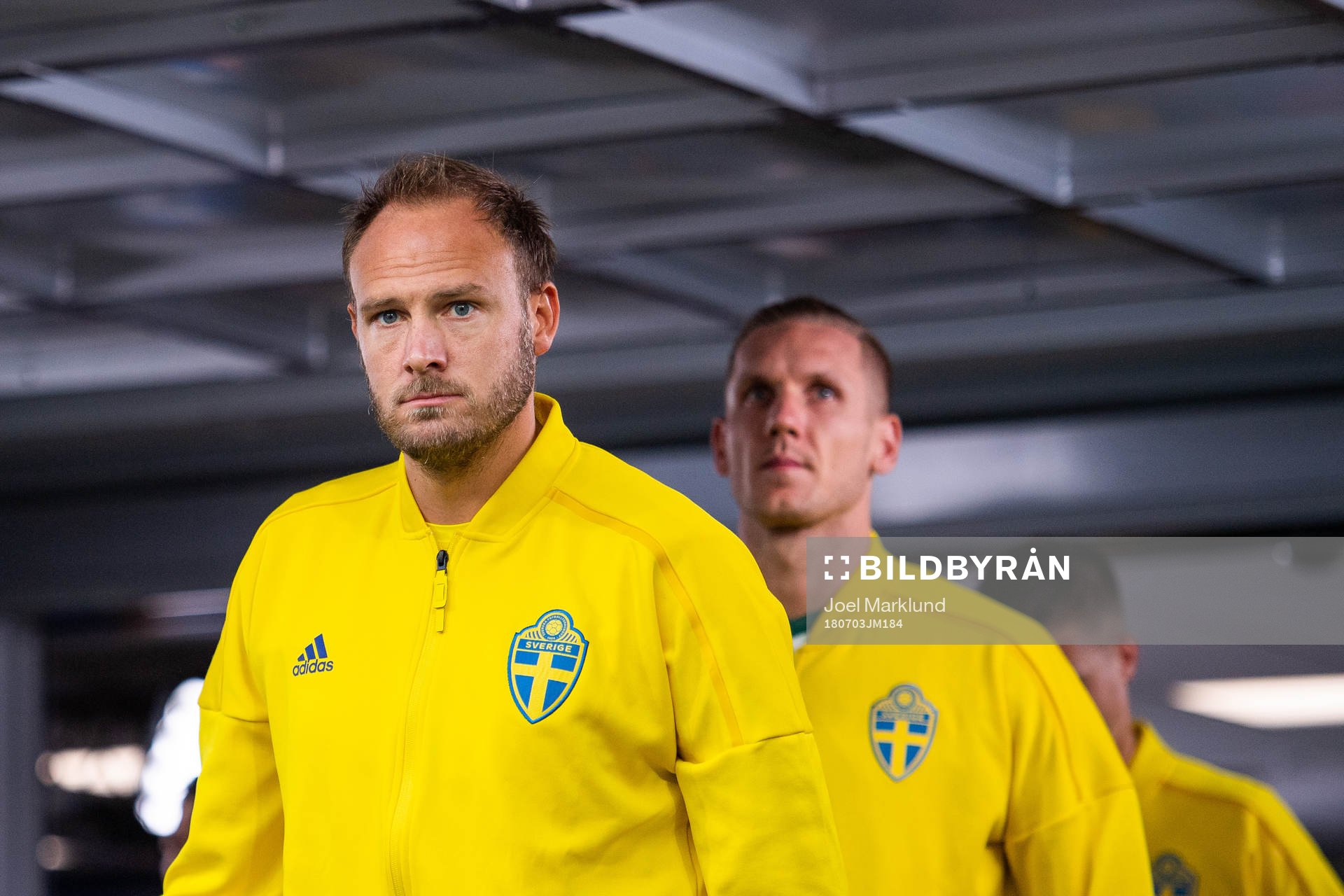 Andreas Granqvist of Sweden prior to the FIFA World Cup