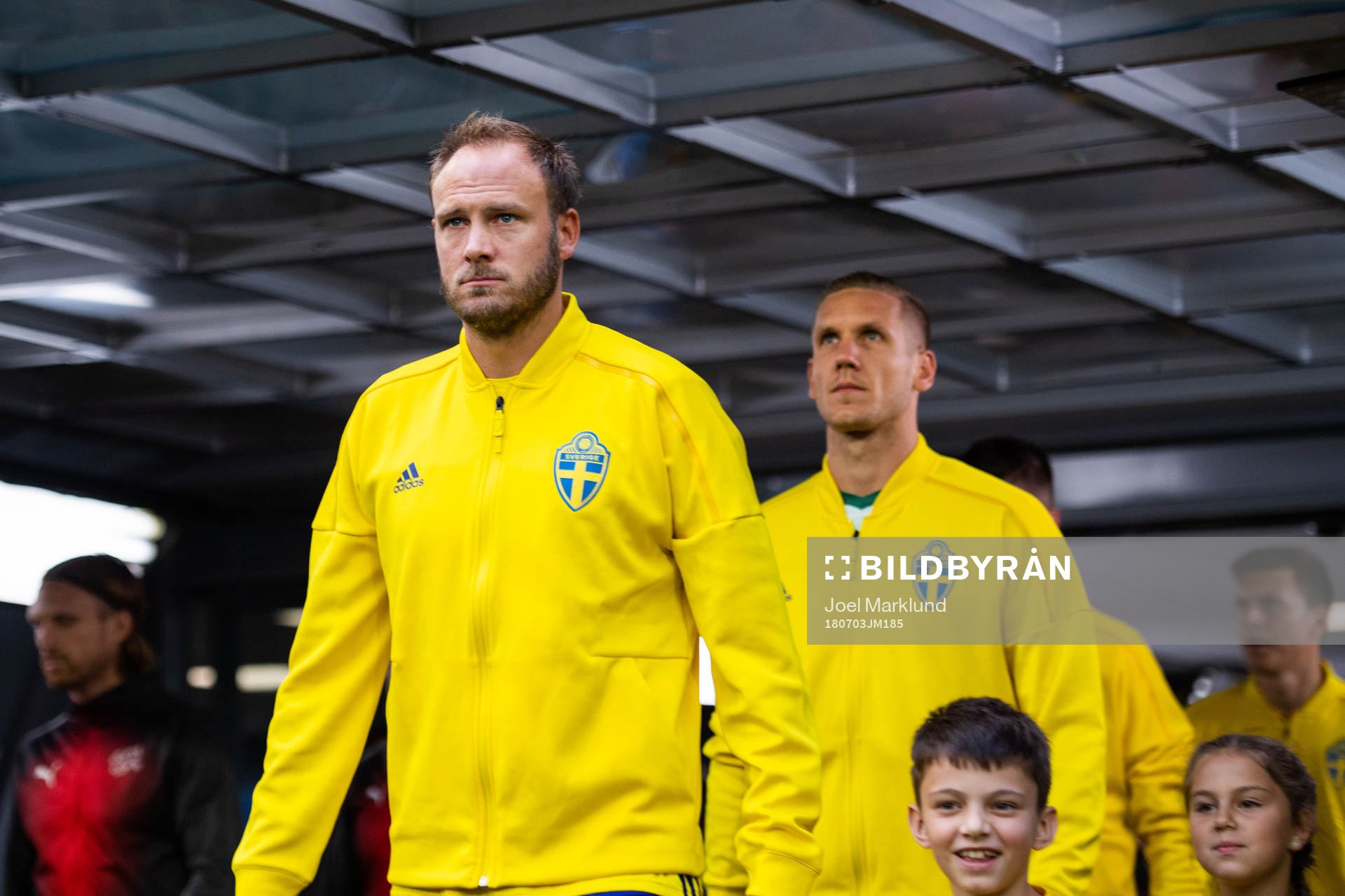Andreas Granqvist of Sweden prior to the FIFA World Cup