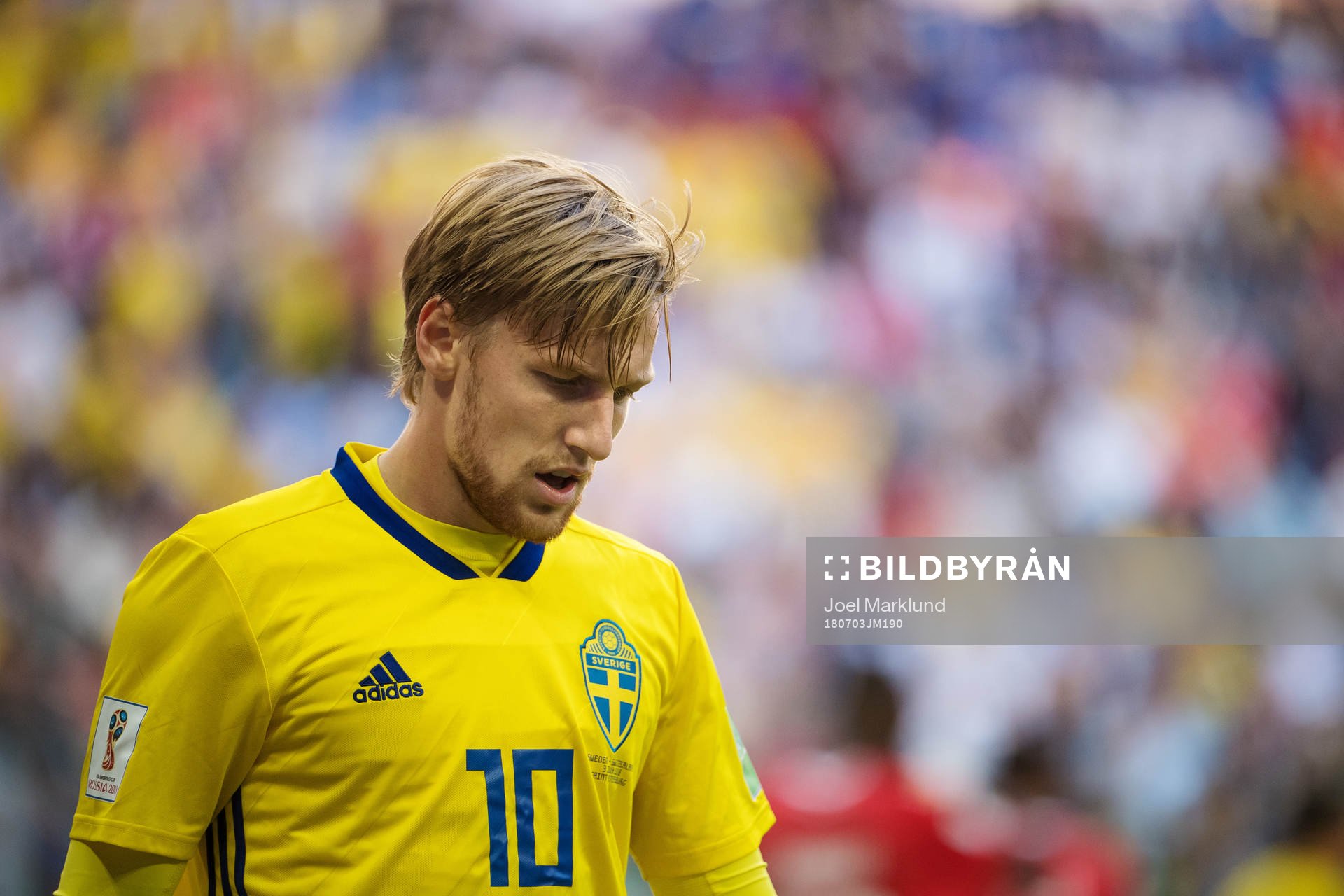 Emil Forsberg of Sweden
