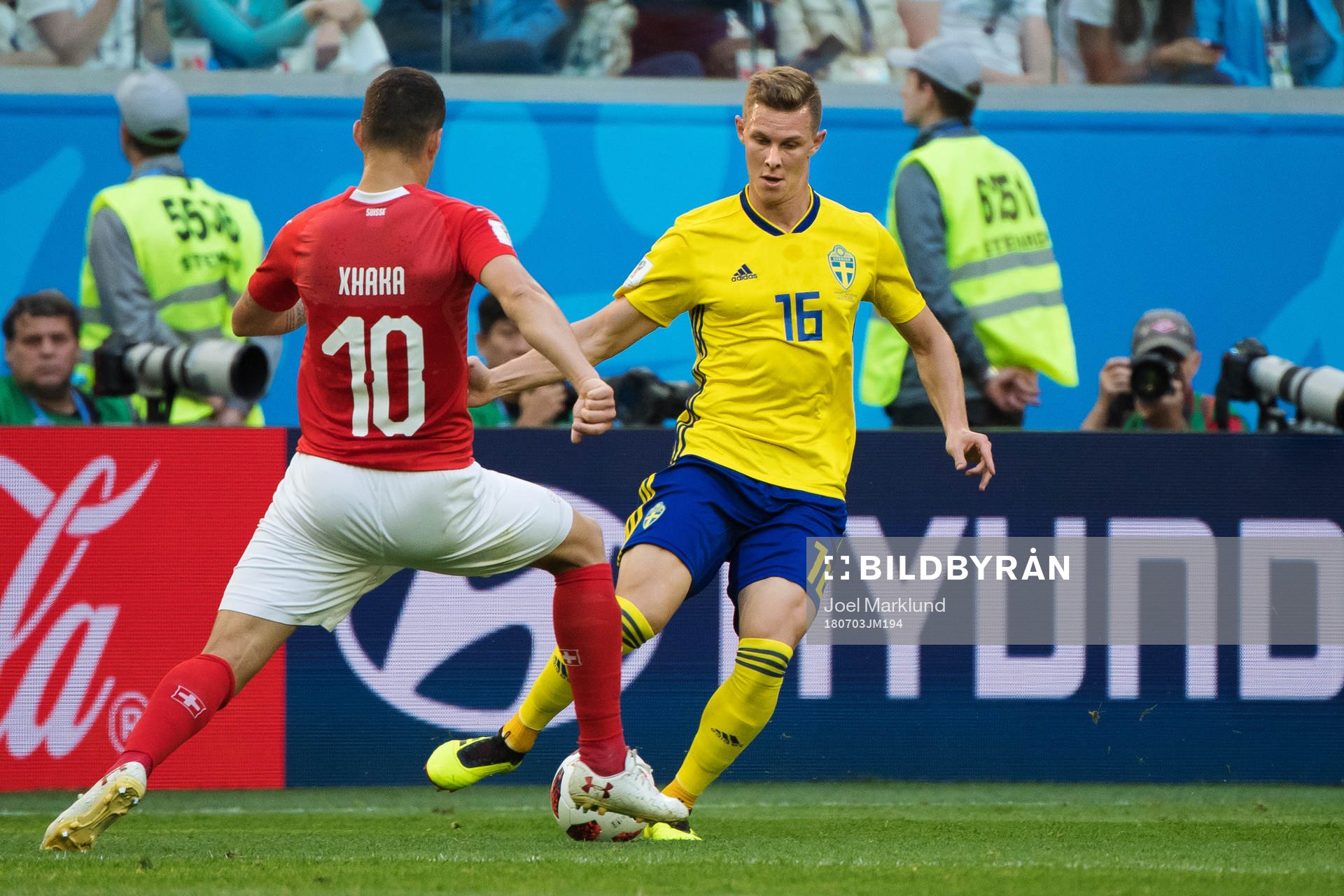Emil Krafth of Sweden