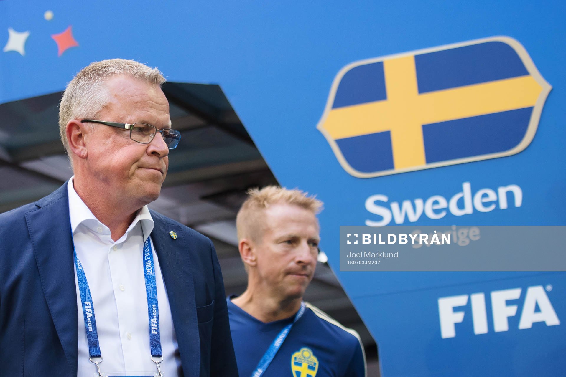 Head coach Janne Andersson of Sweden