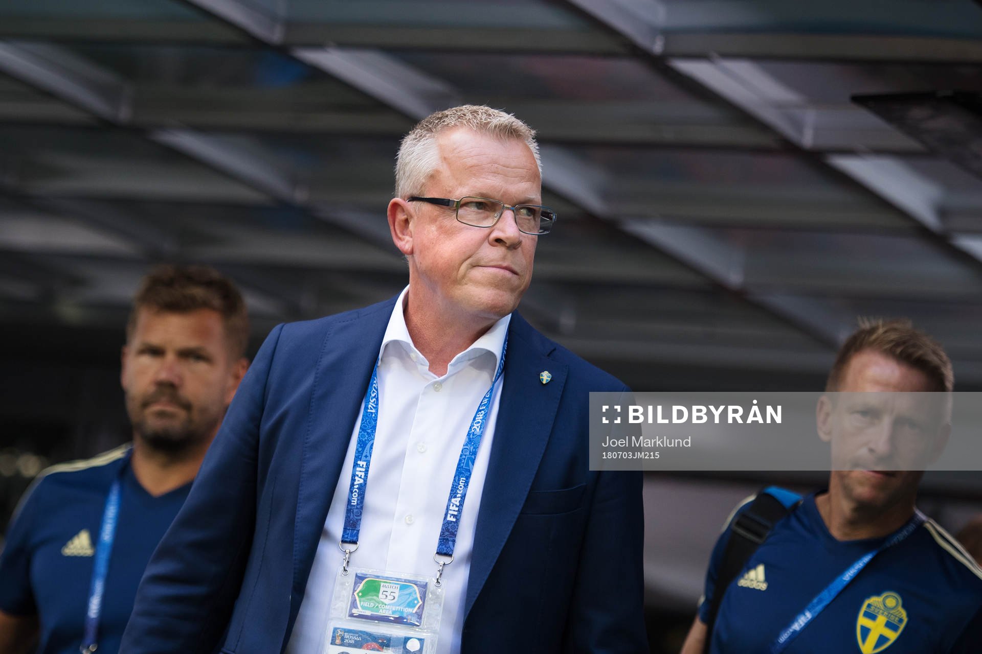 Head coach Janne Andersson of Sweden