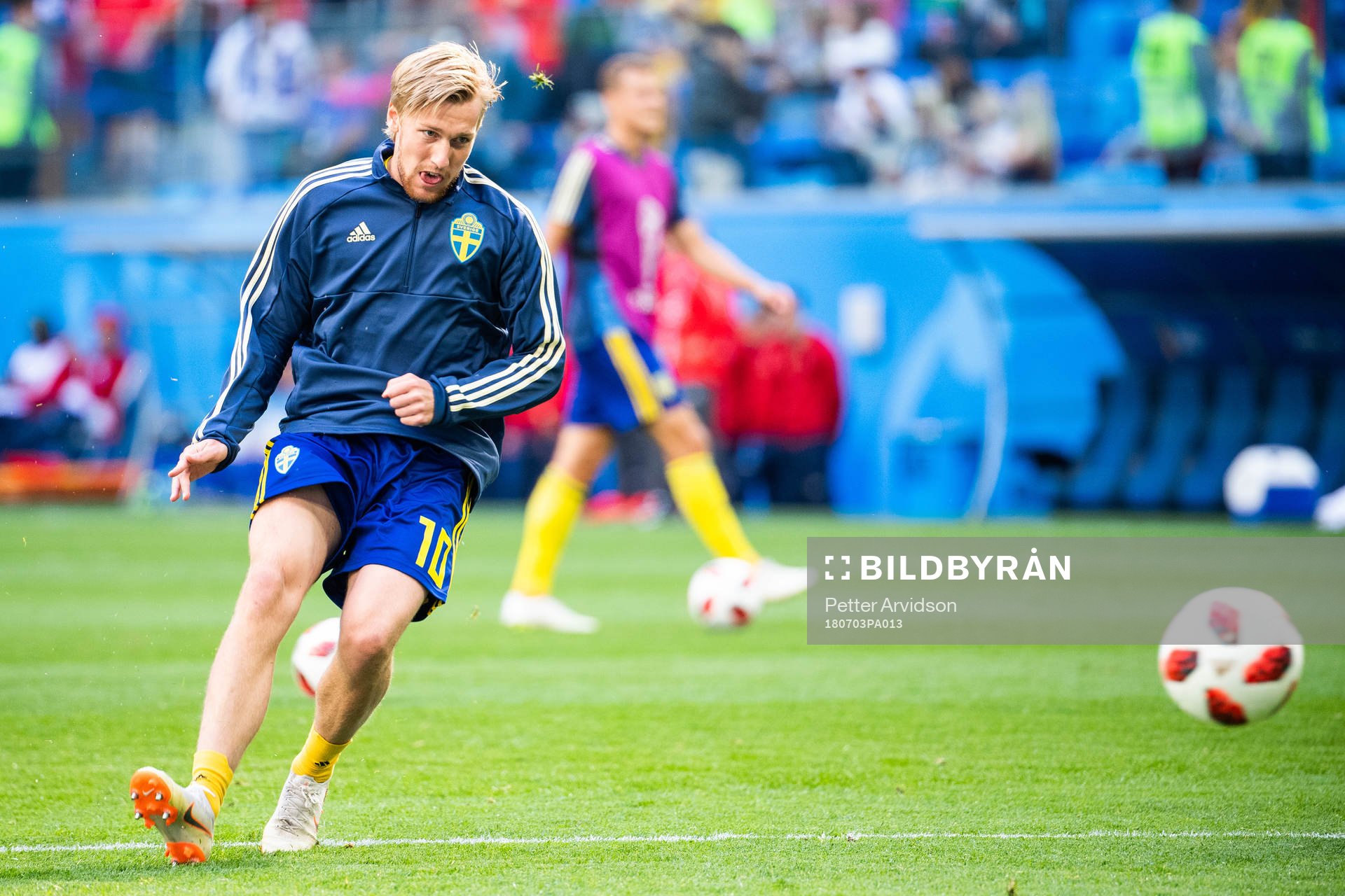 Emil Forsberg of Sweden