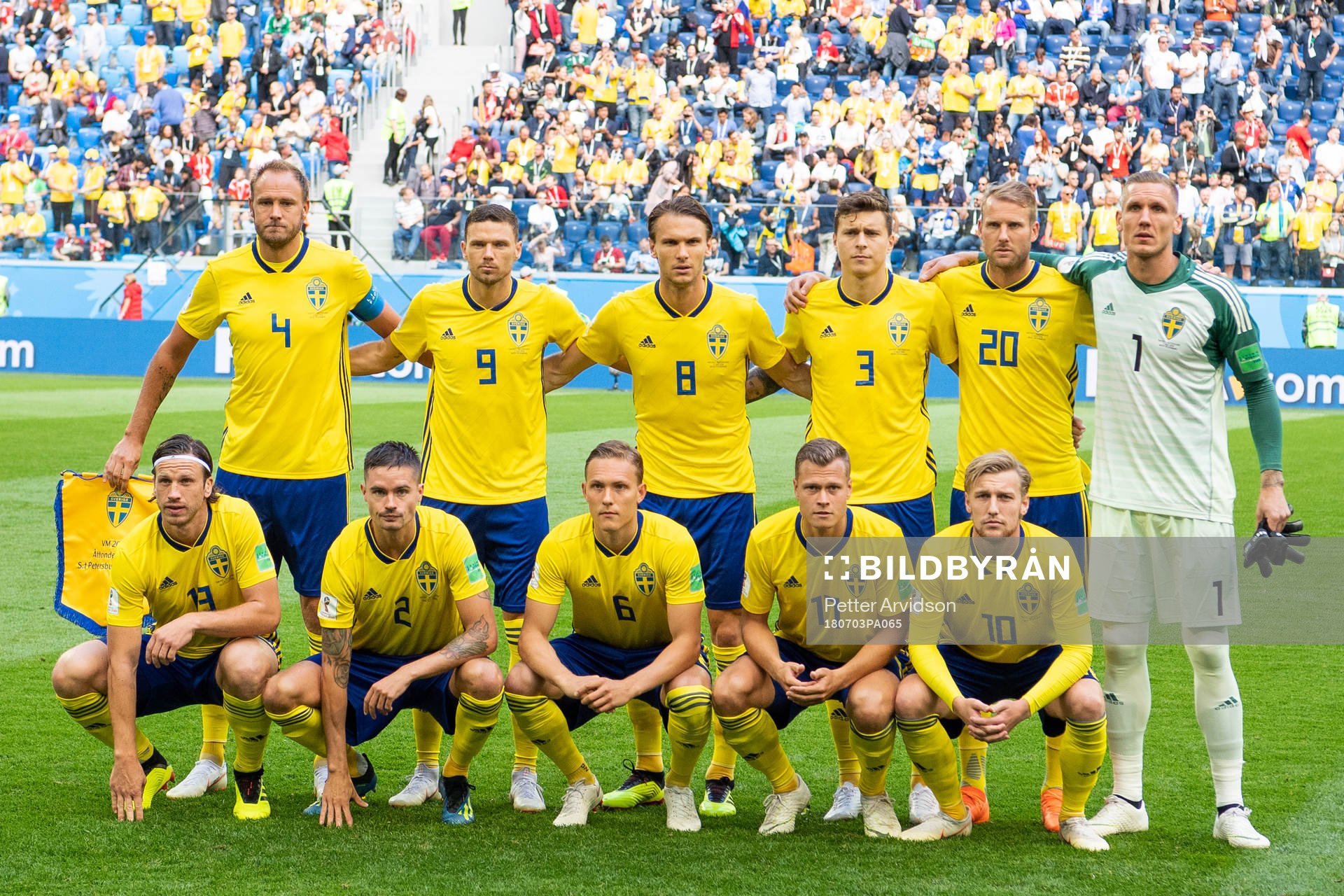 The starting eleven of Sweden, Andreas Granqvist, Marcus