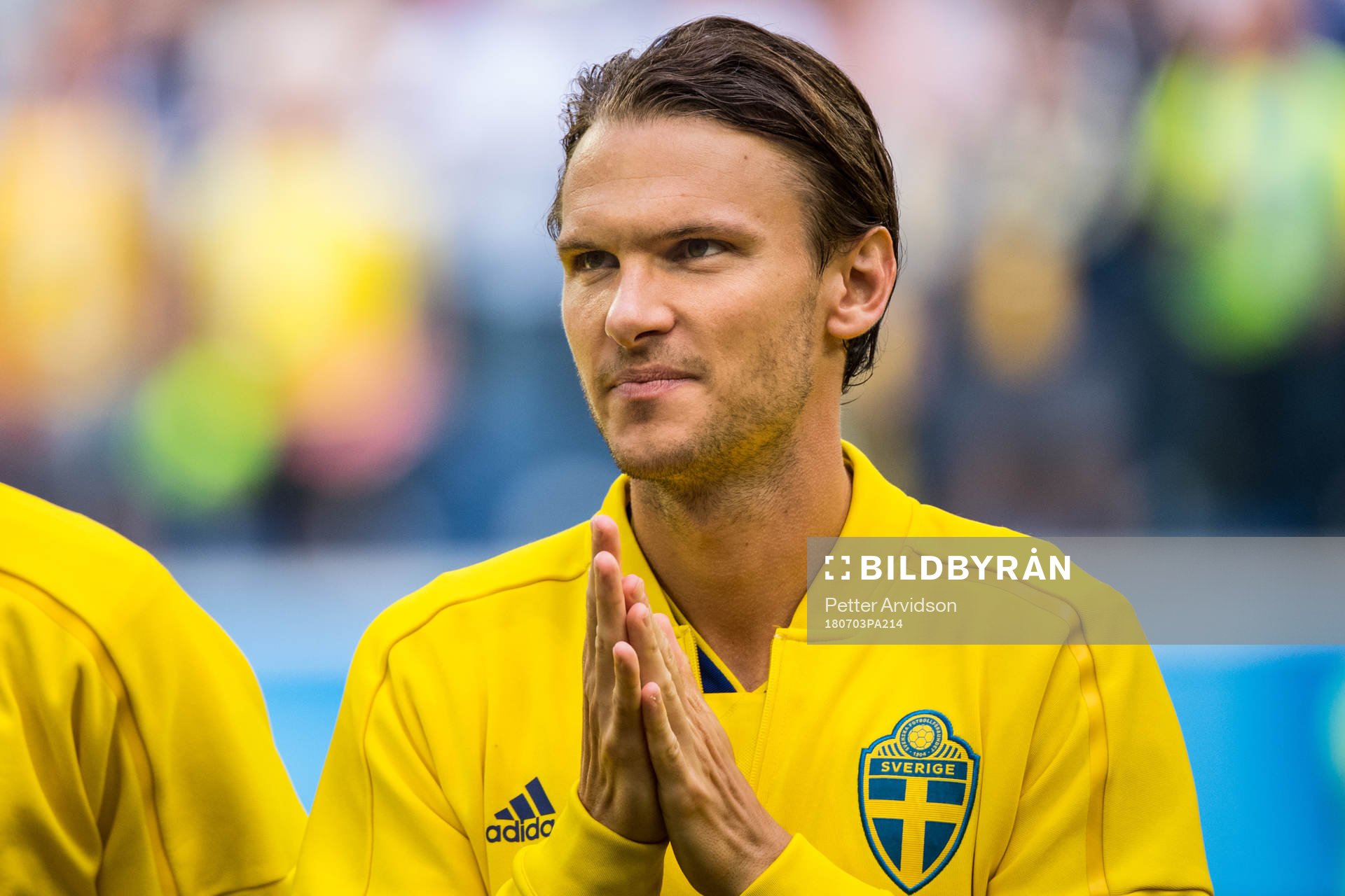 Albin Ekdal of Sweden prior the FIFA World Cup round of 16