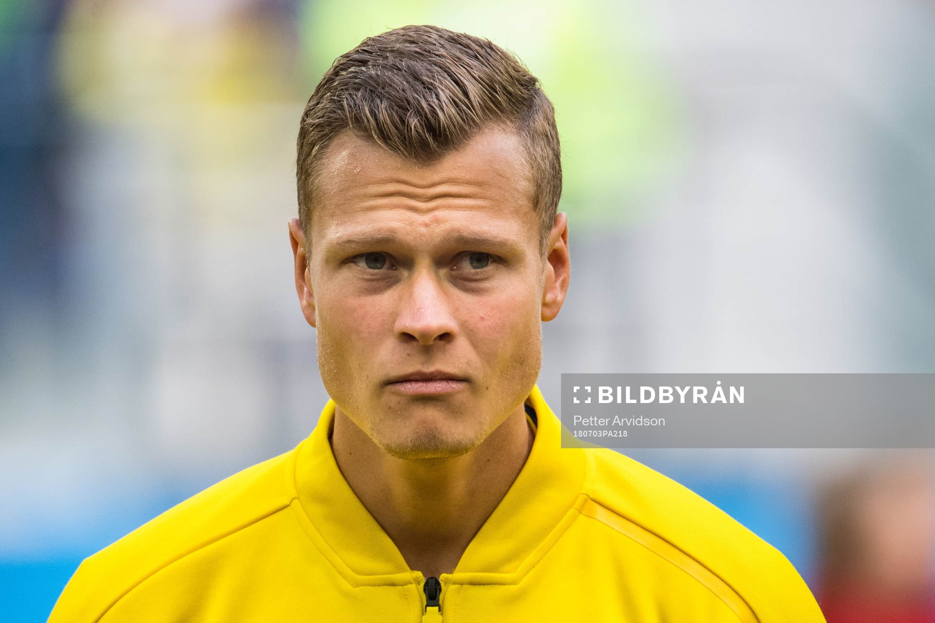 Viktor Claesson of Sweden prior the FIFA World Cup round of