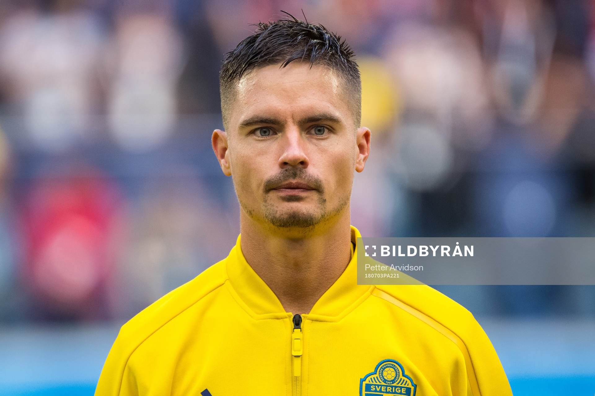 Mikael Lustig of Sweden prior the FIFA World Cup round of