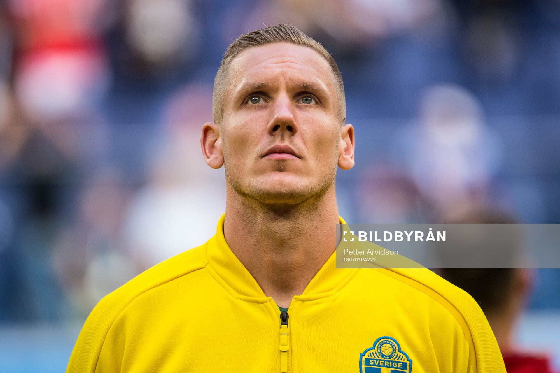 Goalkeeper Robin Olsen of Sweden prior the FIFA World Cup