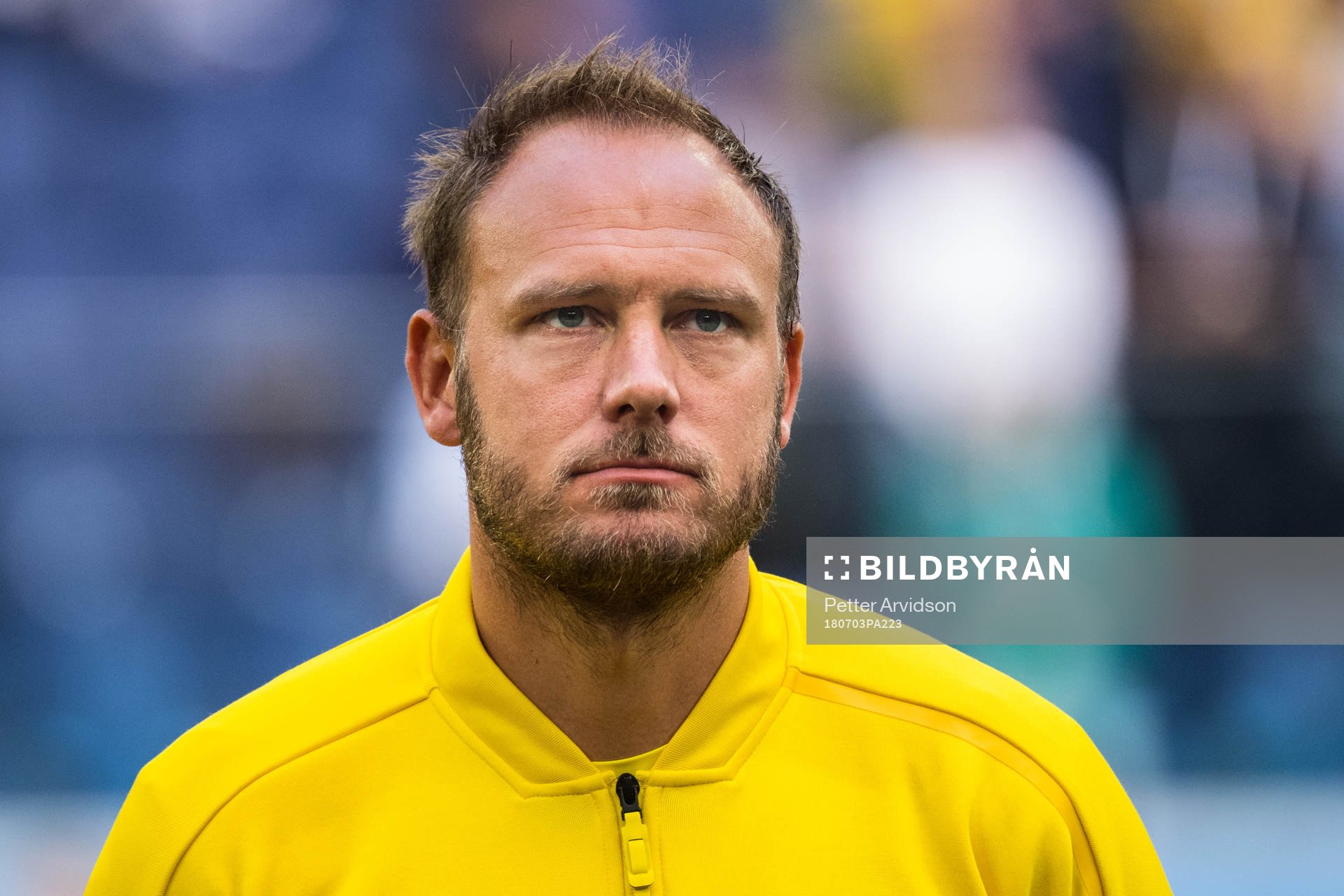 Andreas Granqvist of Sweden prior the FIFA World Cup round