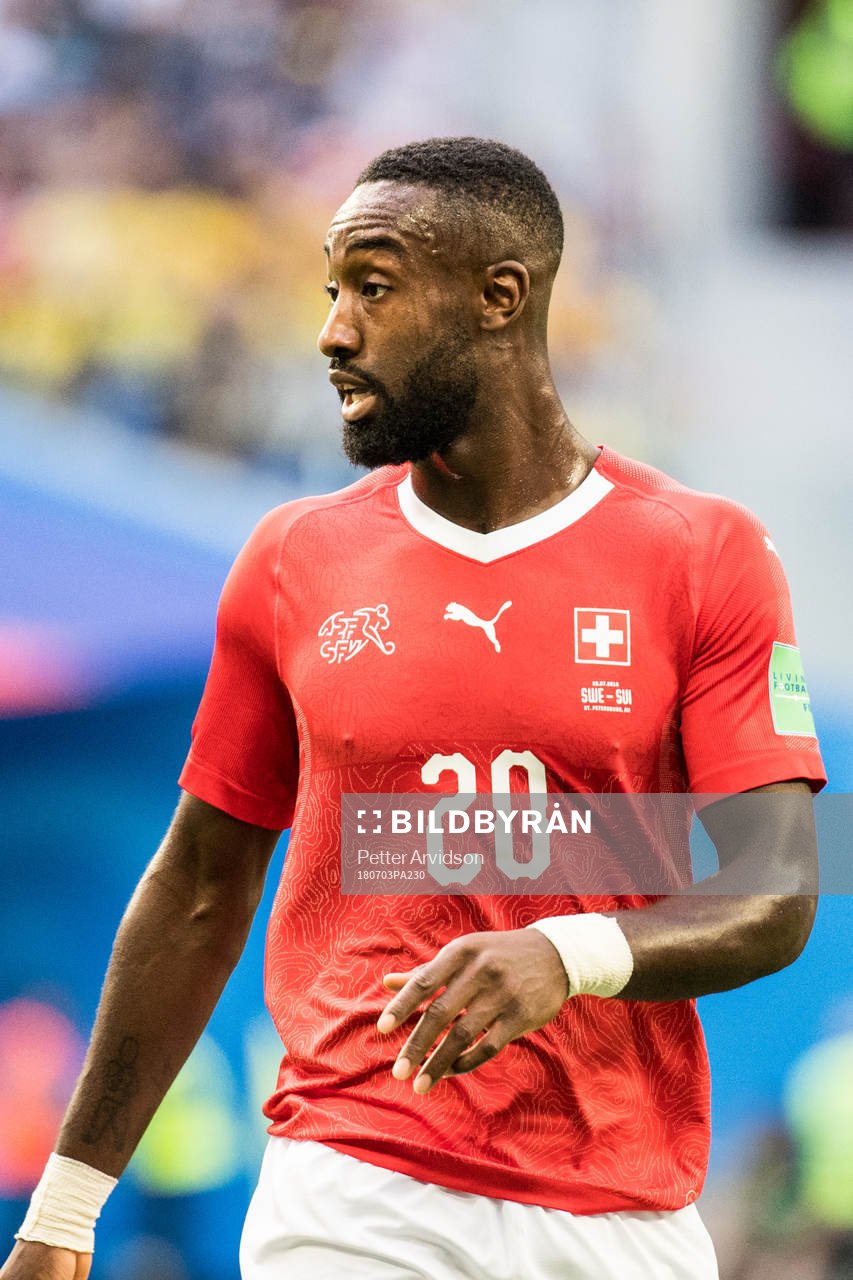Johan Djourou of Switzerland