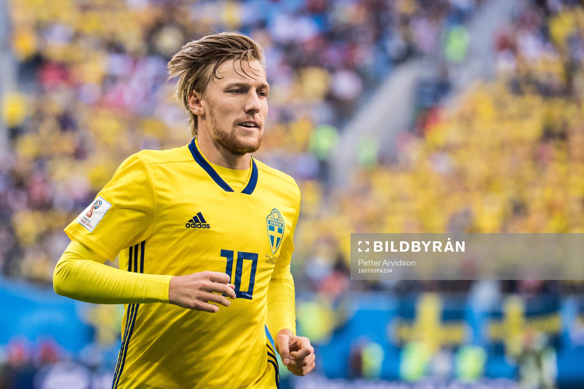 Emil Forsberg of Sweden