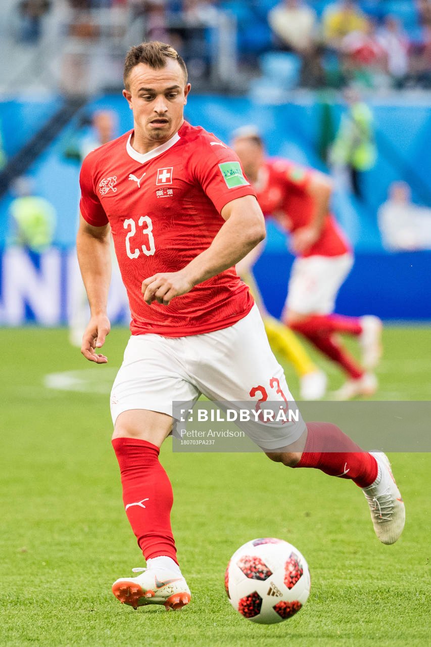 Xherdan Shaqiri of Switzerland