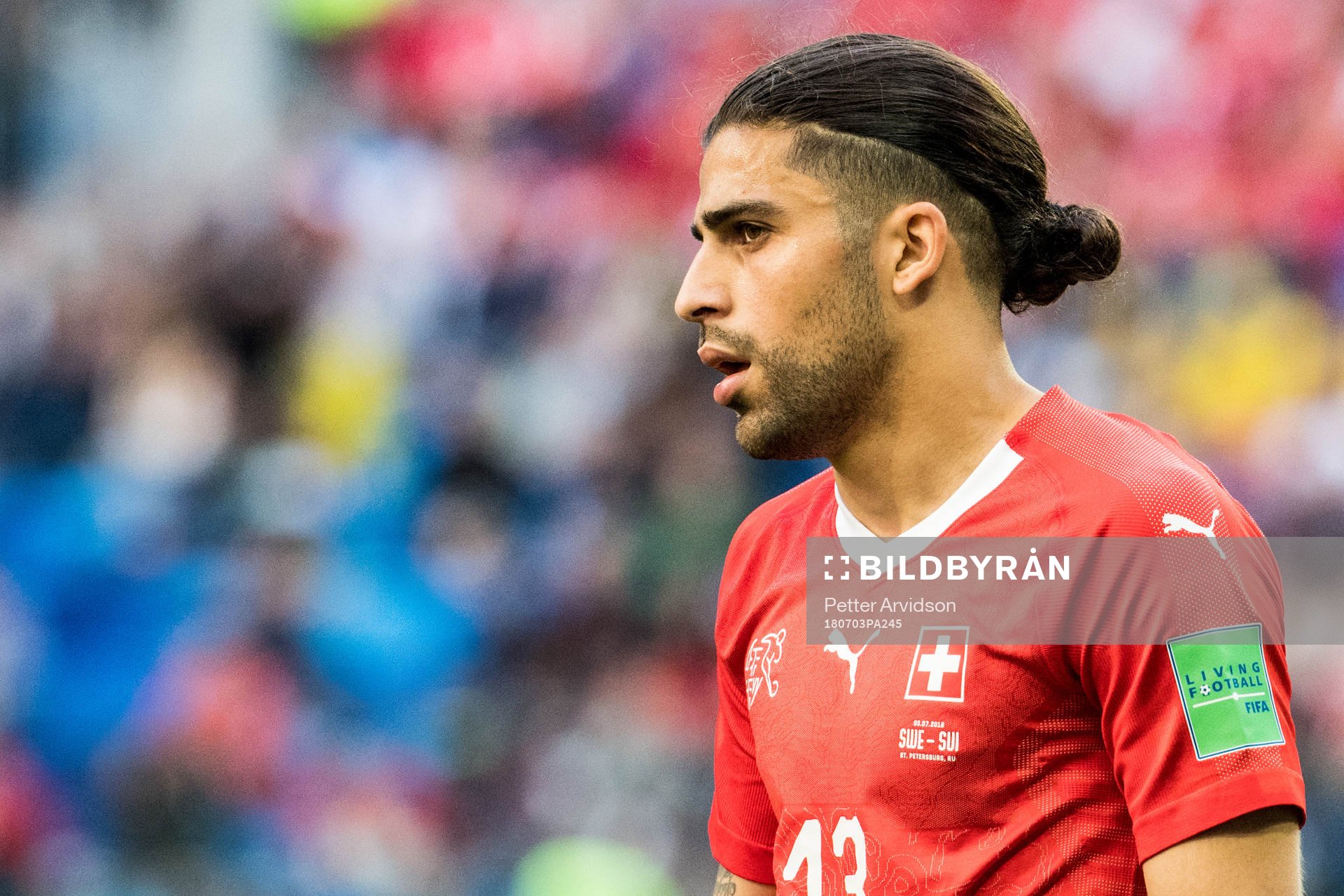 Ricardo Rodriguez of Switzerland
