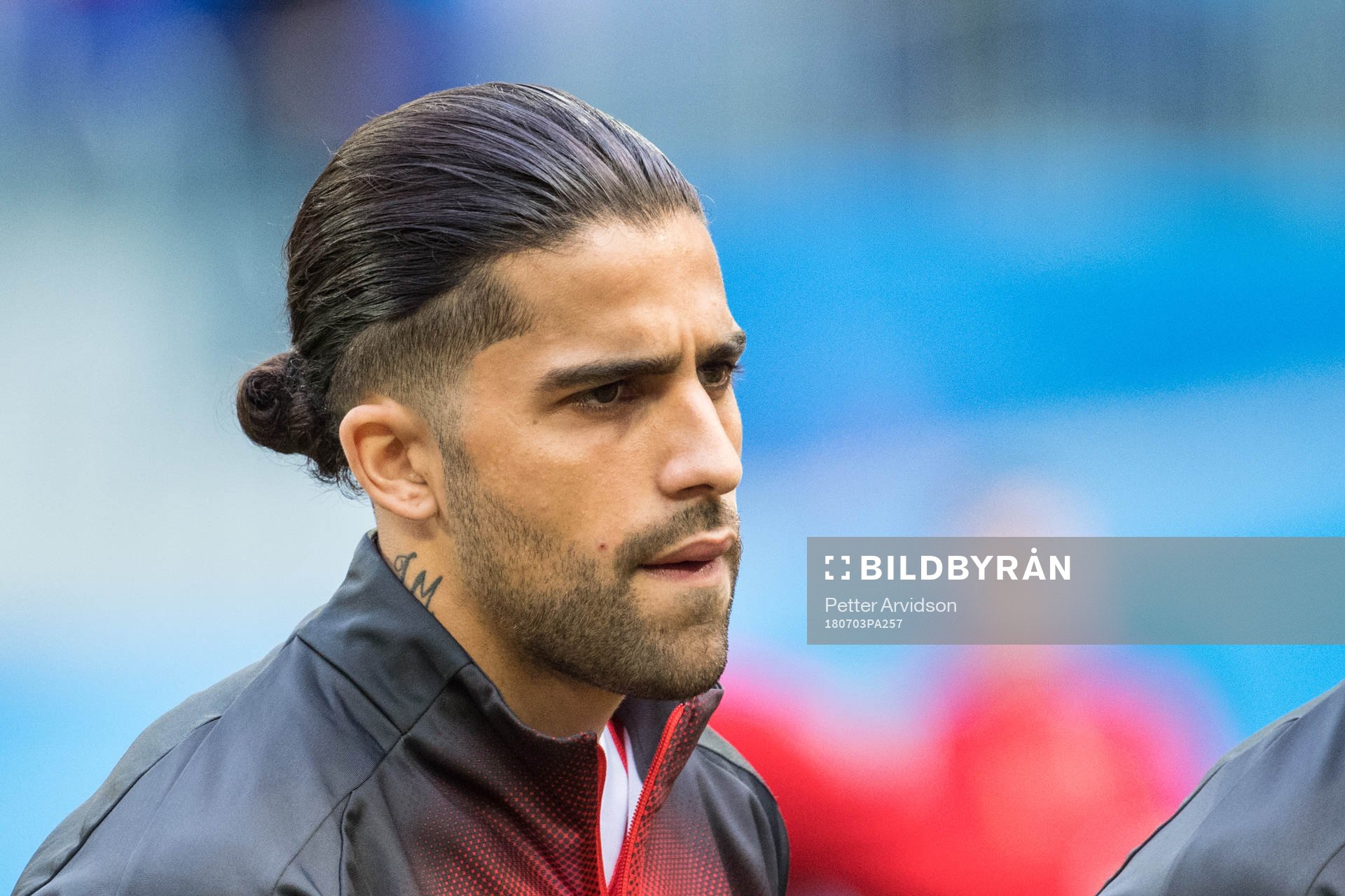 Ricardo Rodriguez of Switzerland prior the FIFA World Cup