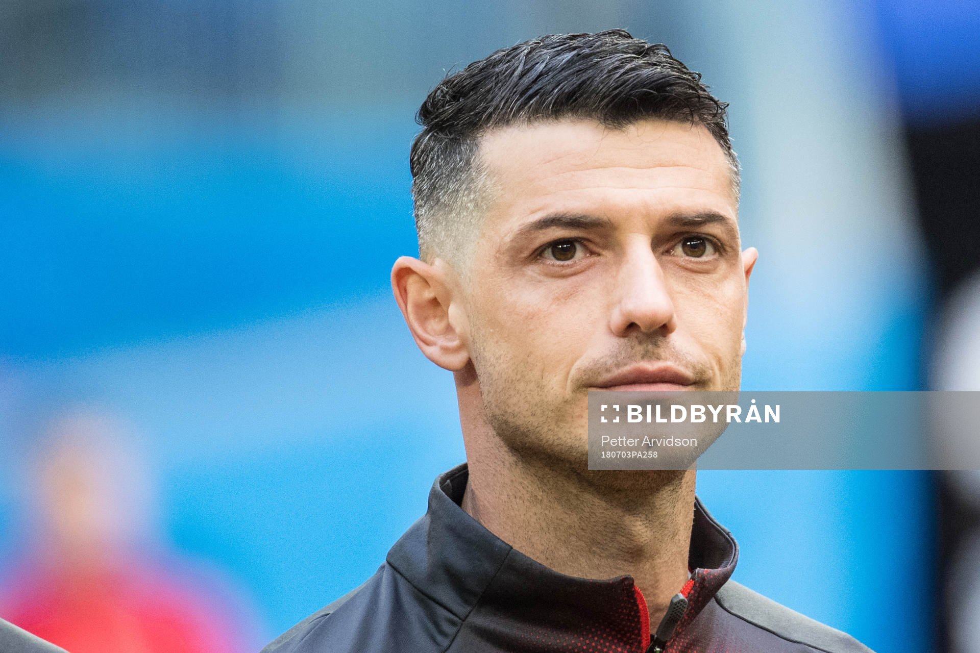 Blerim Dzemaili of Switzerland prior the FIFA World Cup
