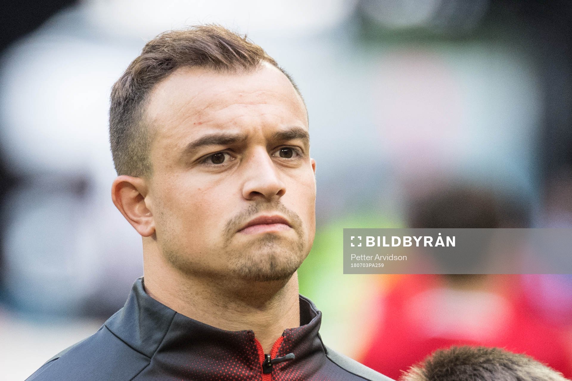 Xherdan Shaqiri of Switzerland prior the FIFA World Cup