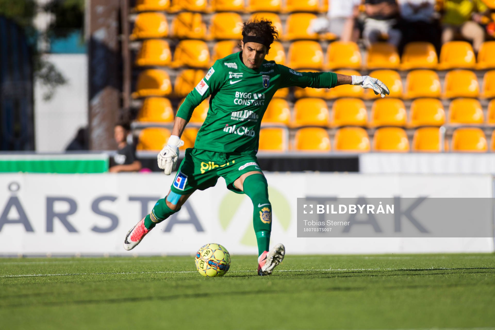 Sirius målvakt Karim Fegrouch