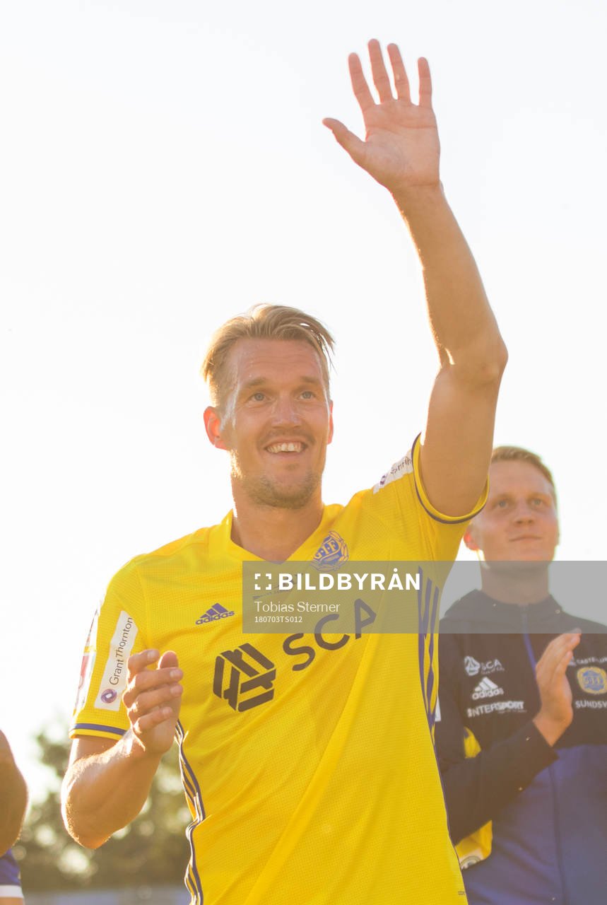Sundsvalls Kim Skoglund jublar