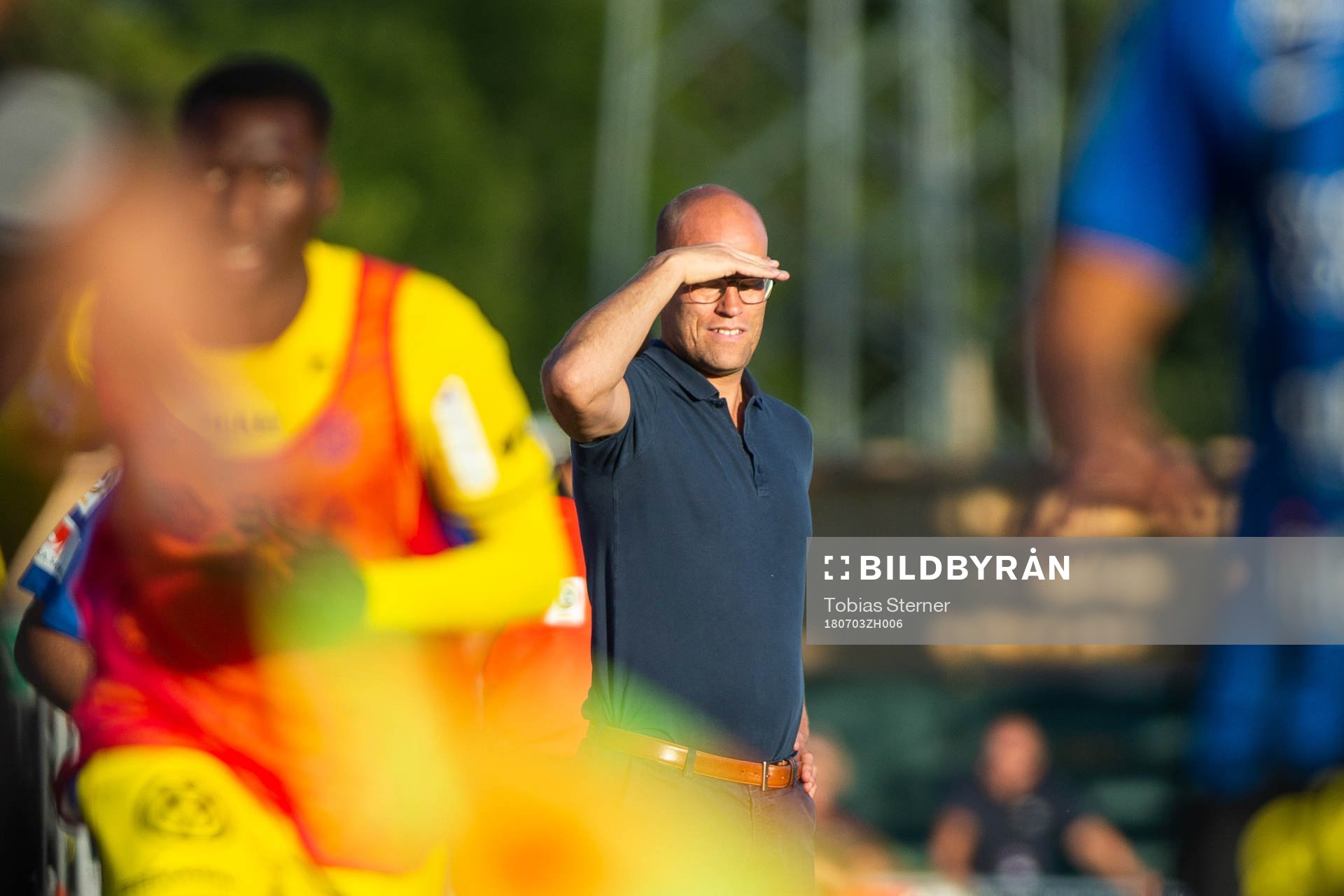 Sundsvalls tränare Joel Cedergren
