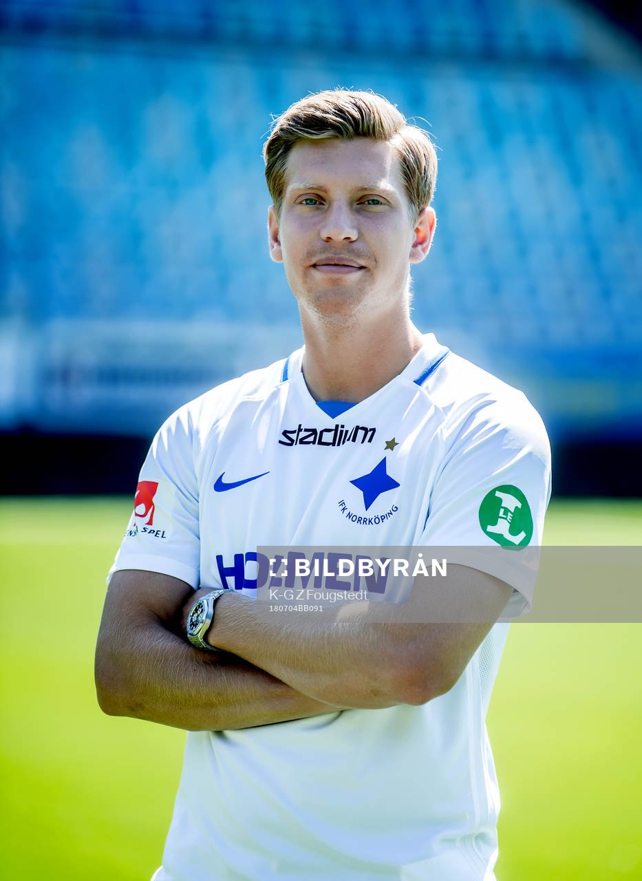 IFK Norrköping presenterar nye spelaren Alexander Fransson