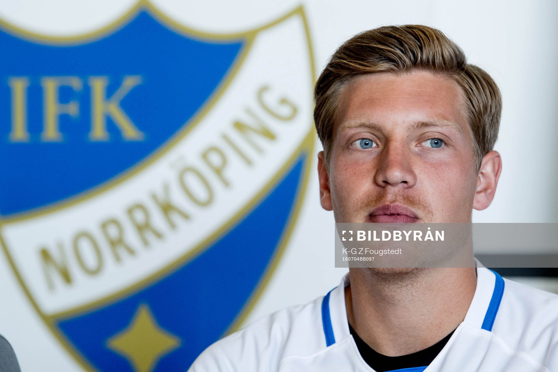 IFK Norrköping presenterar nye spelaren Alexander Fransson
