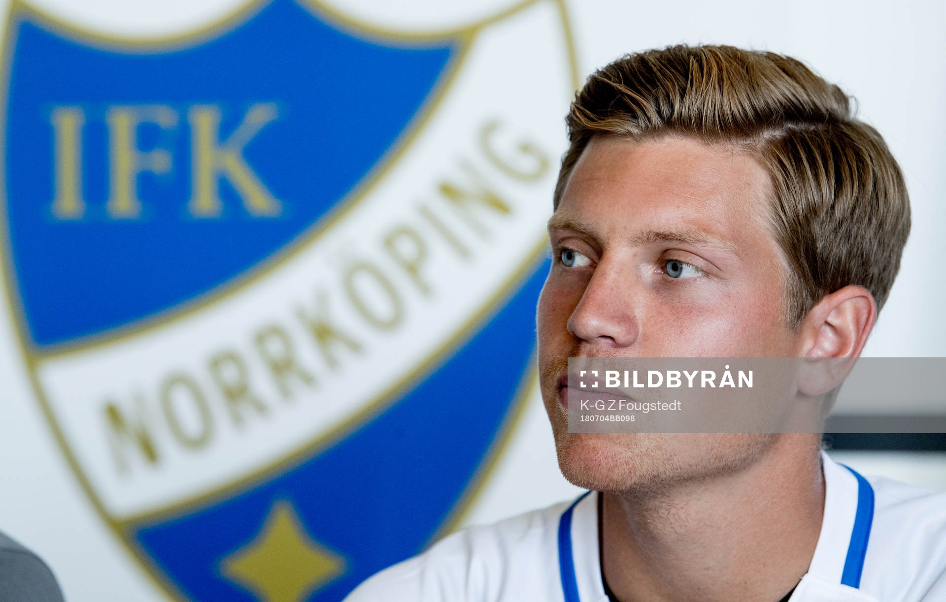 IFK Norrköping presenterar nye spelaren Alexander Fransson