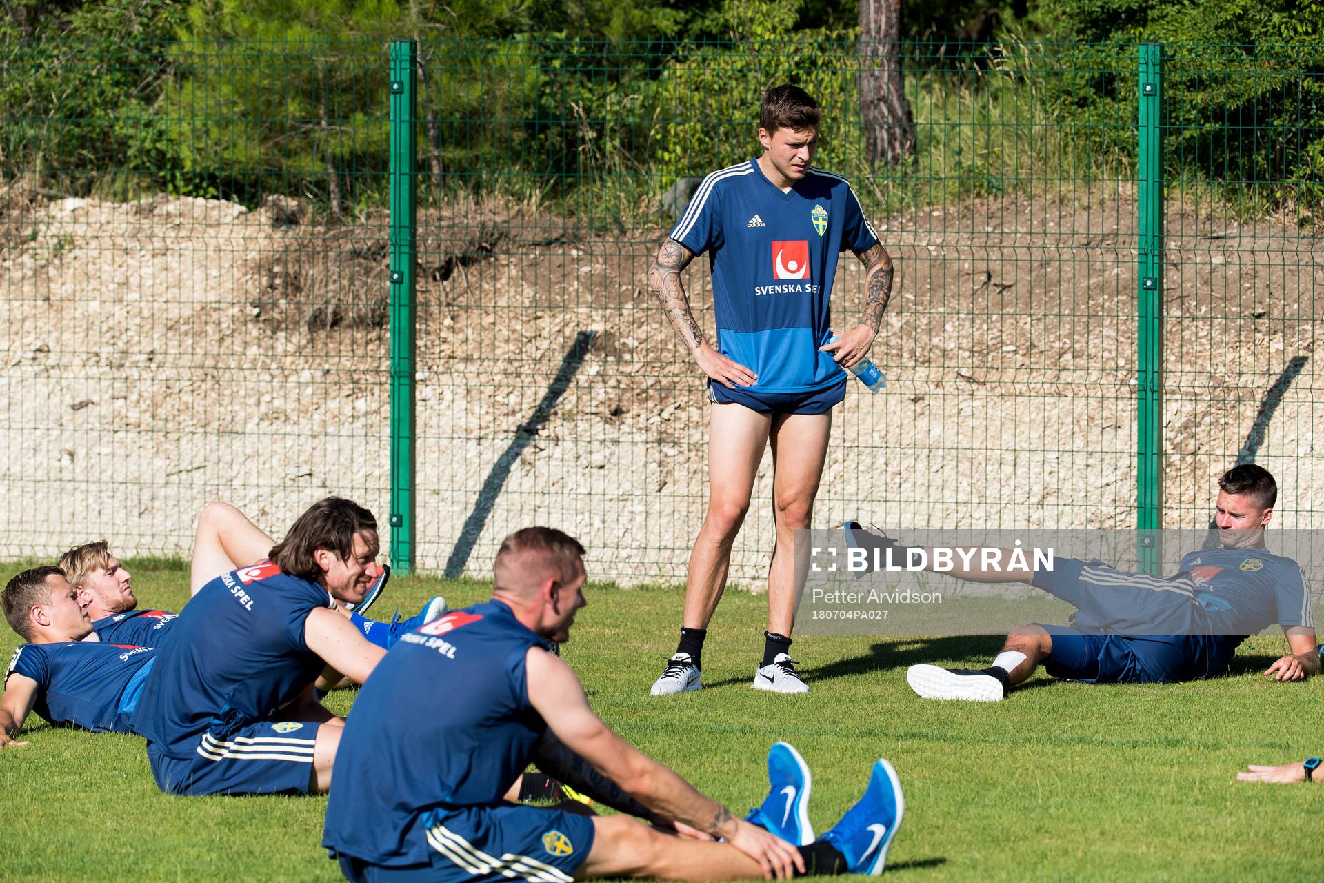 Victor Nilsson Lindelöf of the Swedish national football